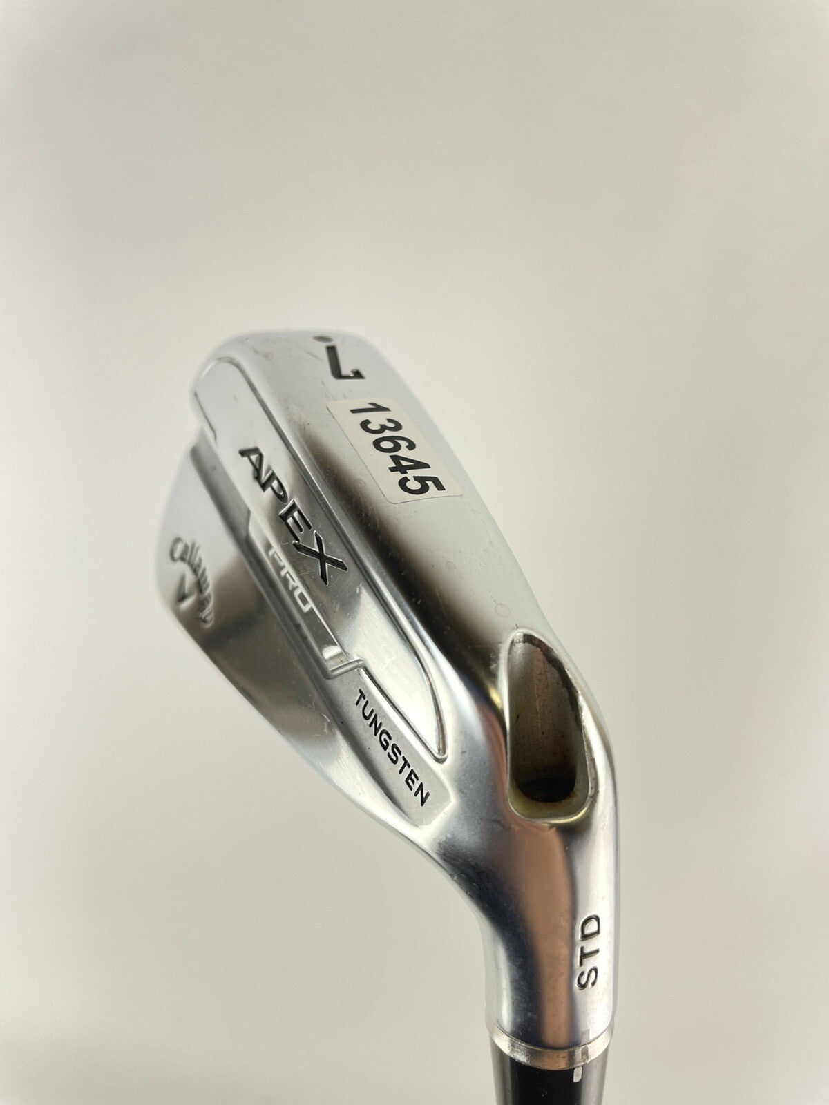 Callaway Apex Pro 7 Iron Speedstep Stiff Steel -1/2” /Right /New Grip /1364517