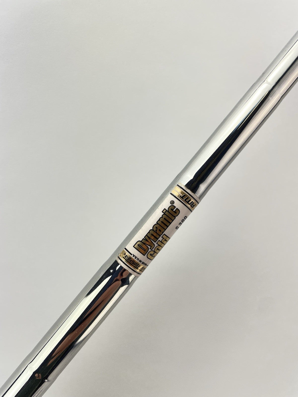 Dynamic Gold AMT Iron Shaft S300 Stiff Steel 35.75” /0.355 Tapered /287554
