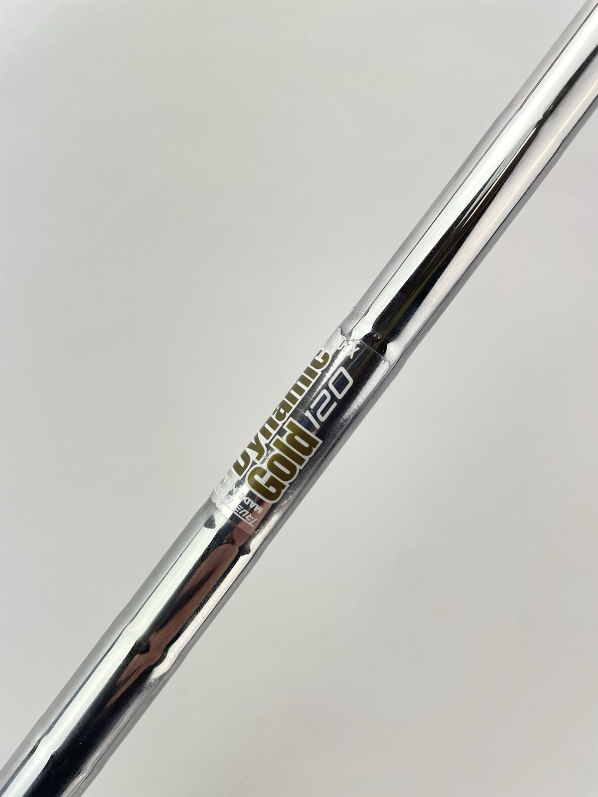 Dynamic Gold 120 Iron Shaft X100 X Flex Steel 35.75 /0.355 Tapered /281695