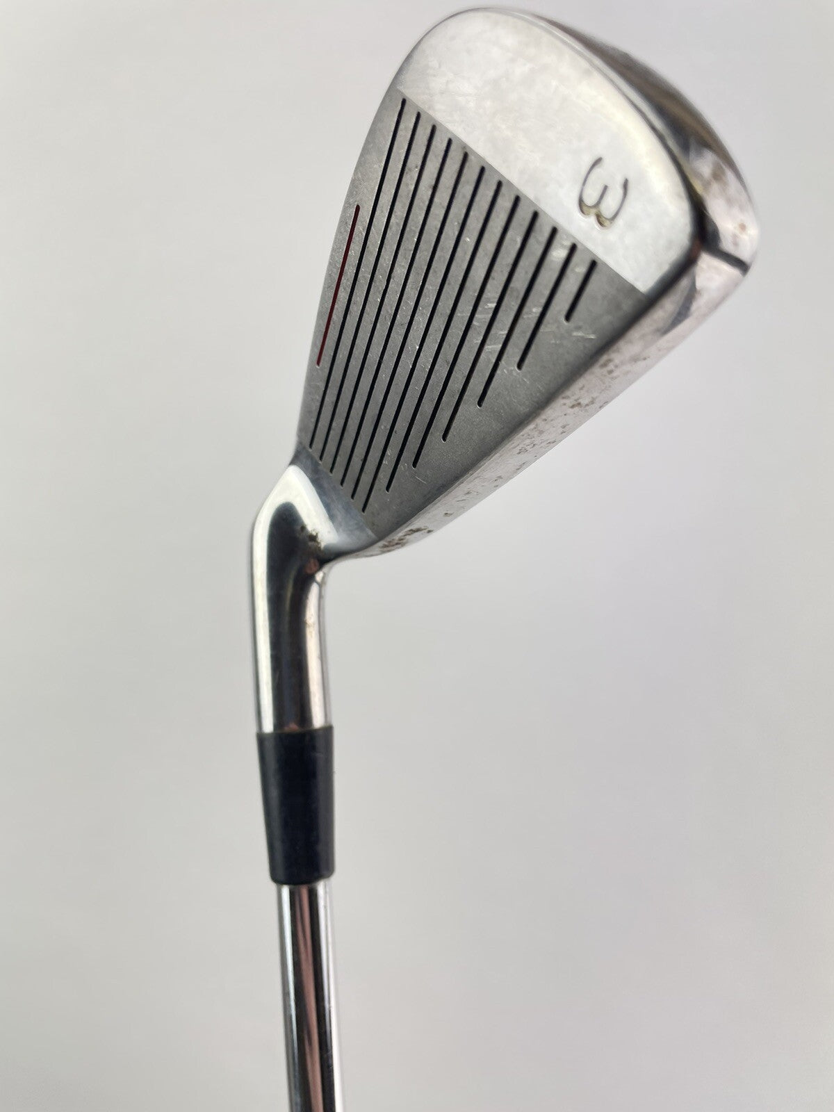 Mens Golf 3 Iron Pinseeker Oversize Regular Flex Steel/Right /New Grip /2061013