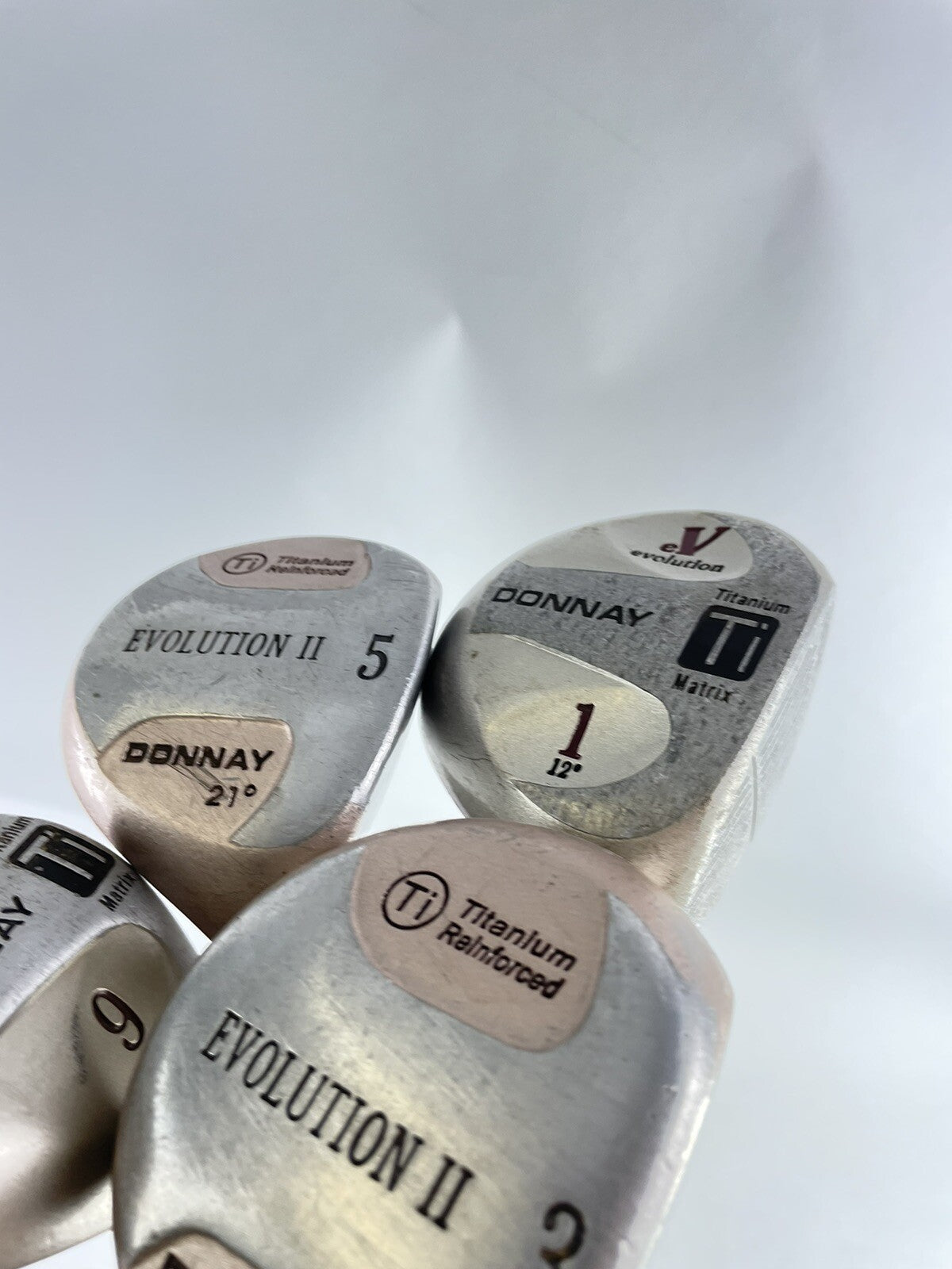 Donnay Golf Ladies Driver Fairway Set 1,3,5&9 Woods Graphite /New Grips /117103