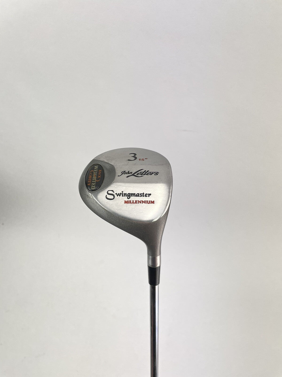 John Letters 3 Wood 15* Swingmaster Regular Steel /Right /New Grip /1761513