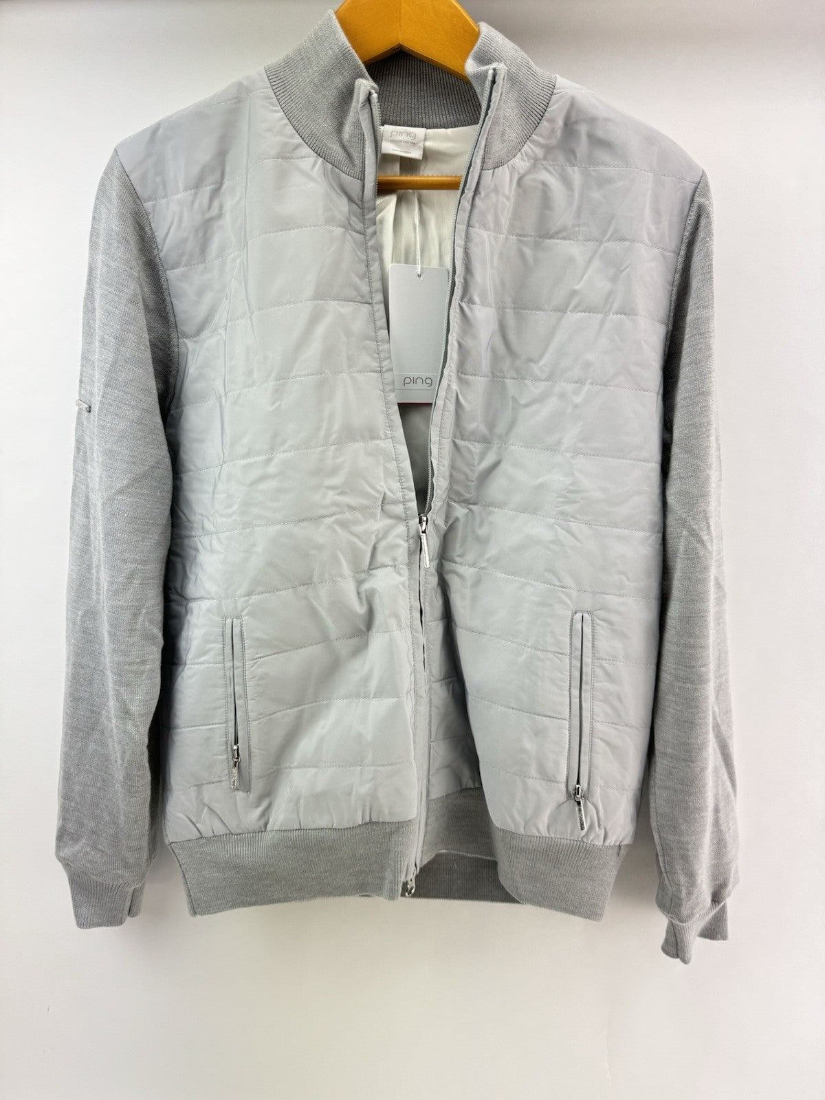 Ping Ladies Golf Jacket Breanna Hybrid Sweater Full Zip UK 10 /New /212070