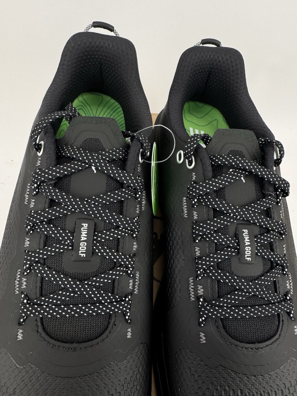 Puma IGNITE Elevate X Golf Shoes Men's Size UK 8 Black Waterproof/323319