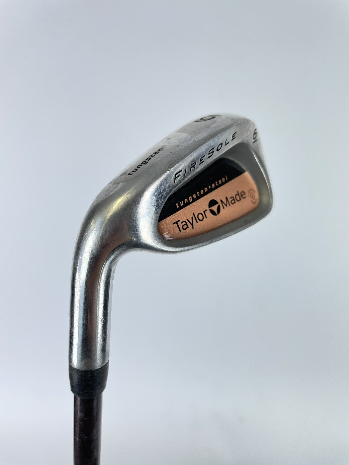 Taylormade Firesole Tungsten 6 Iron Bubble Stiff /Left Handed /Great Grip /06812