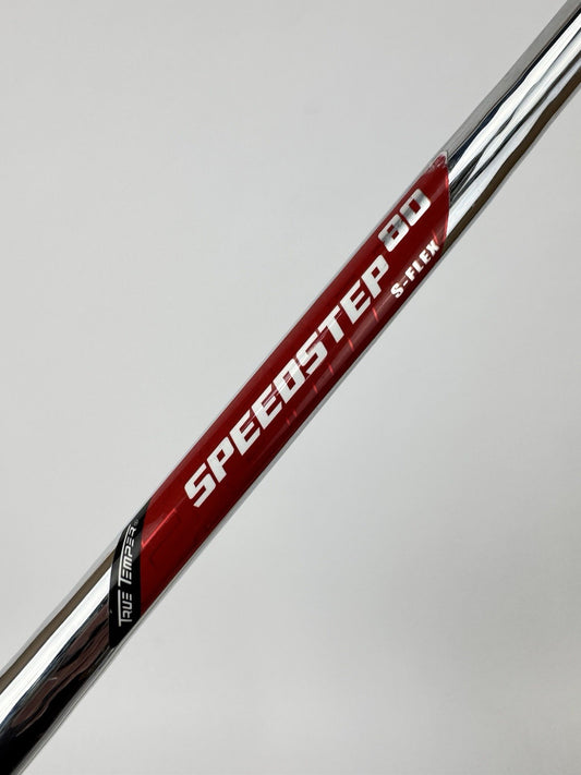 True Temper SpeedStep 80 Iron Shaft Stiff Flex Steel 35.25”/0.370 Parallel/338380
