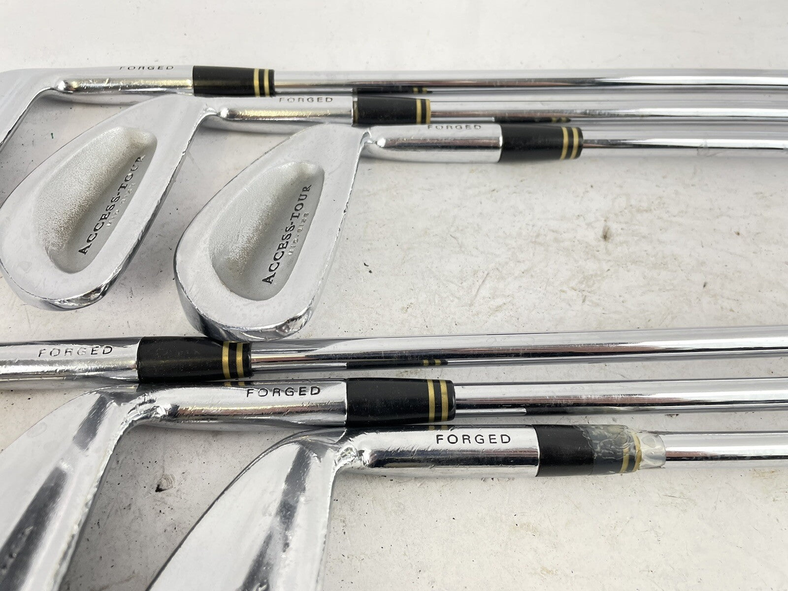 Ben Sayers Forged Irons Access-Tour 4-9 Irons R400 Regular Steel /New Grips/89224