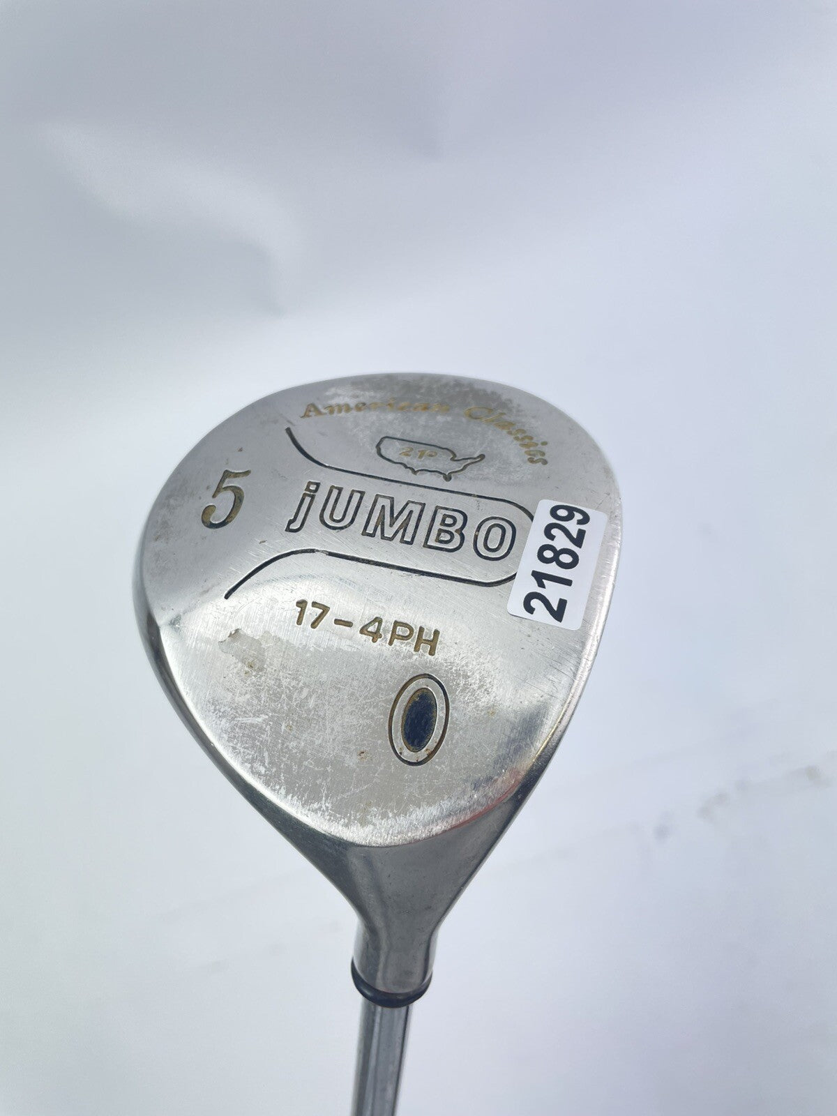 Mens Golf 5 Wood 21* American Classic Jumbo Regular Steel /Right /New Grip/2182922