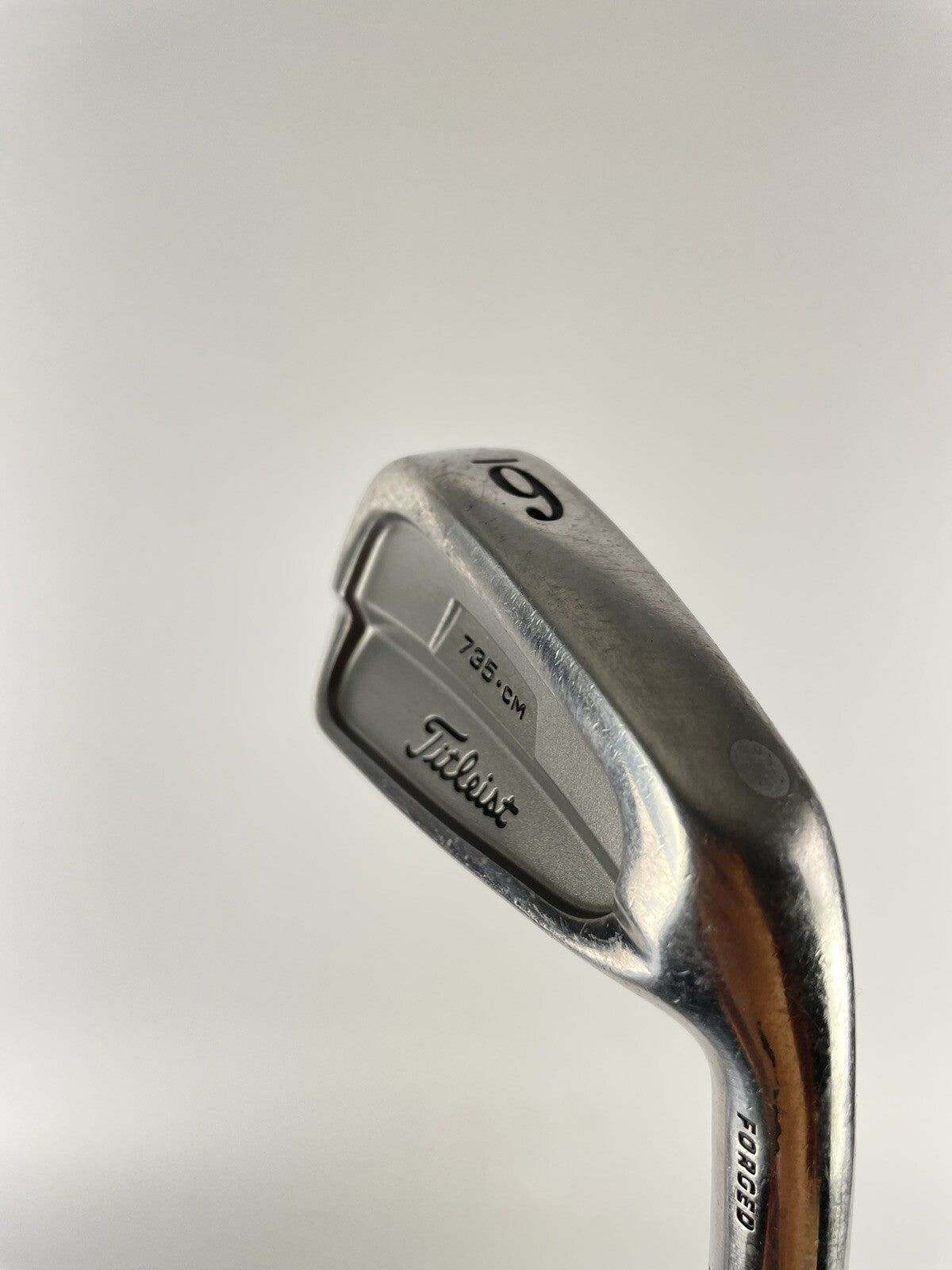 Titleist 735cm 6 Iron Stiff Steel /Right /New Grip /10022