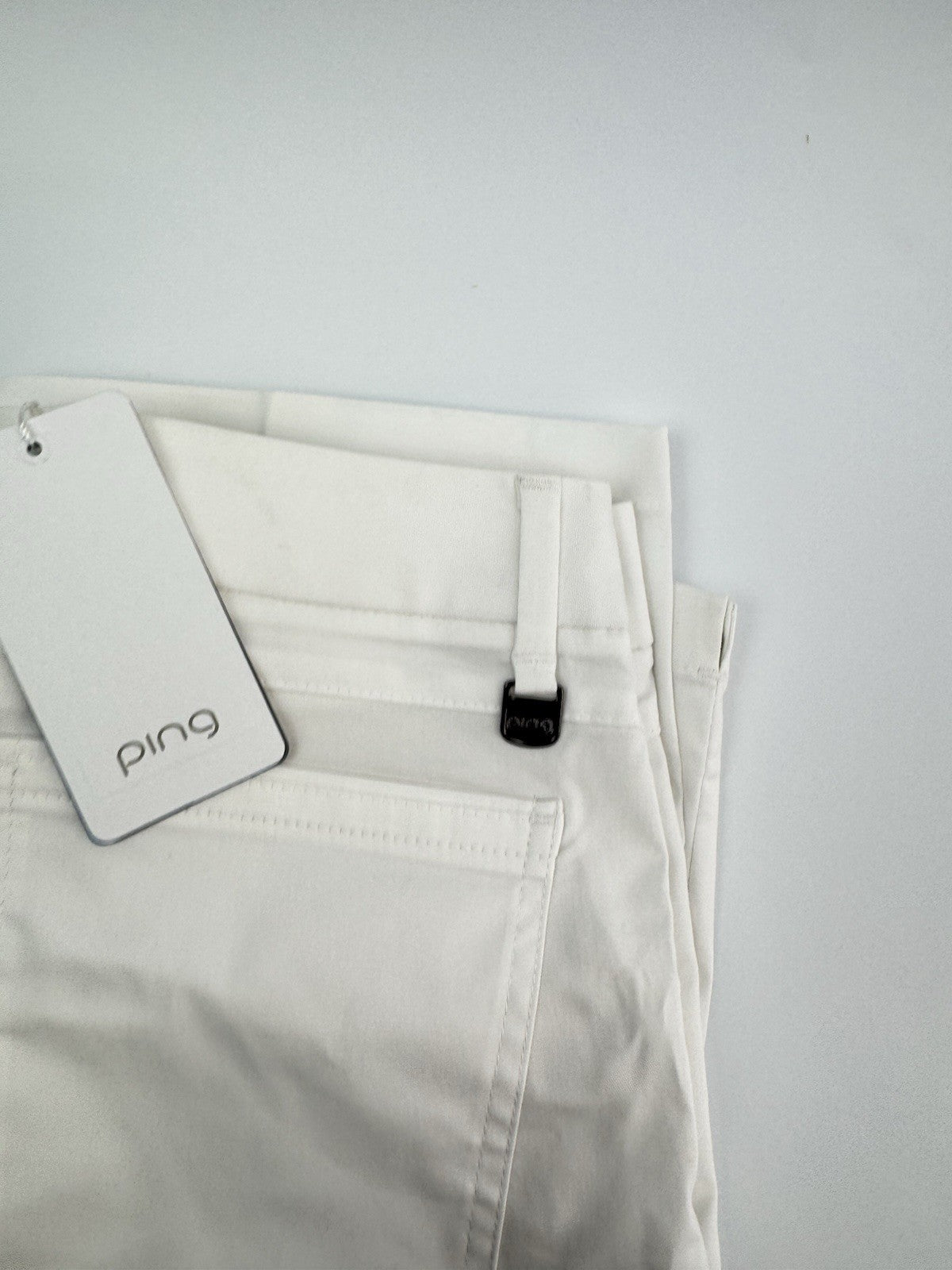 Ping Golf Ladies Shorts Margot UK 10 Waist /White /New /214582