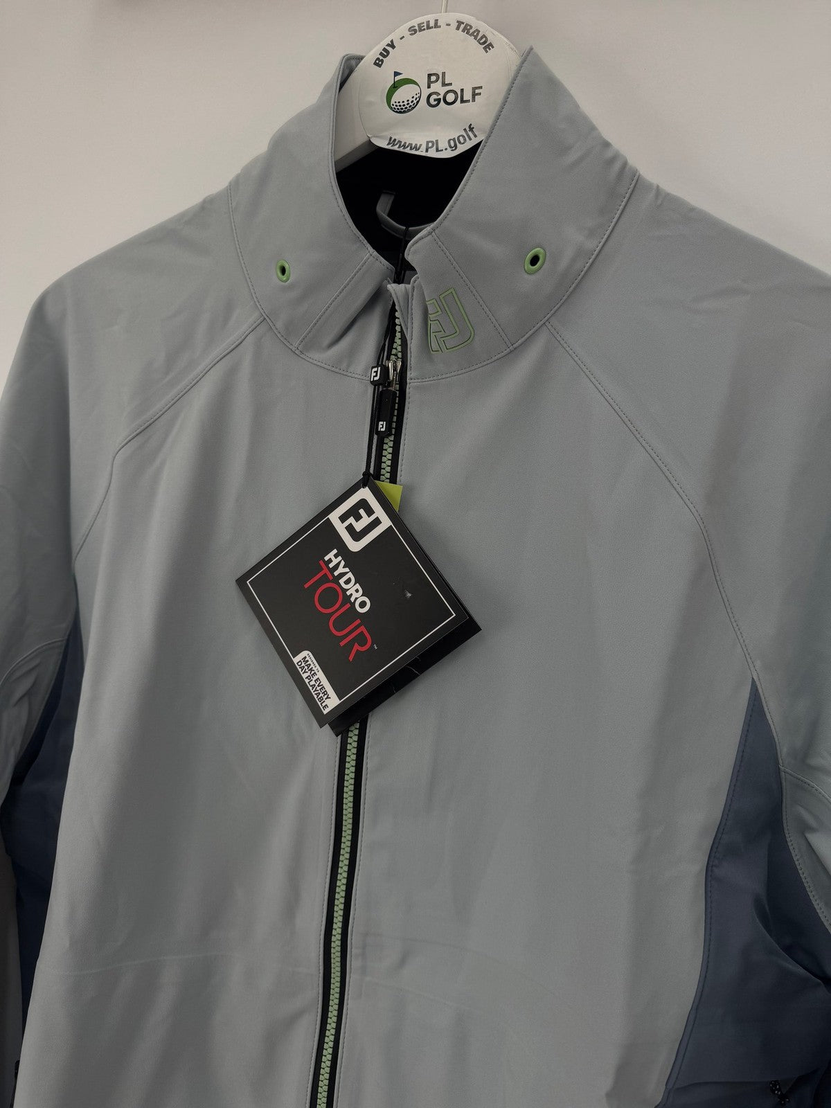 FootJoy Hydro Tour Golf Jacket Size XXL Men's Grey/Flint Waterproof/336204