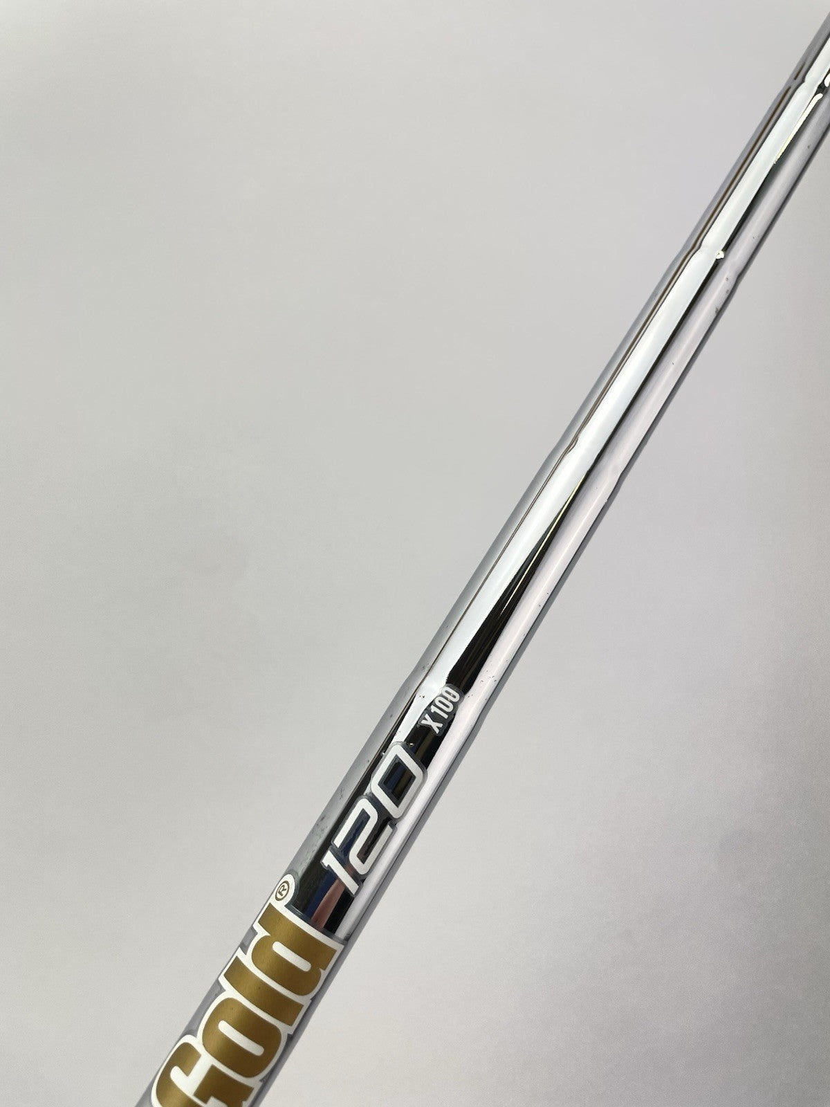 Dynamic Gold 120 Iron Shaft X100 X Flex Steel 35.5” /0.355 Tapered /299257