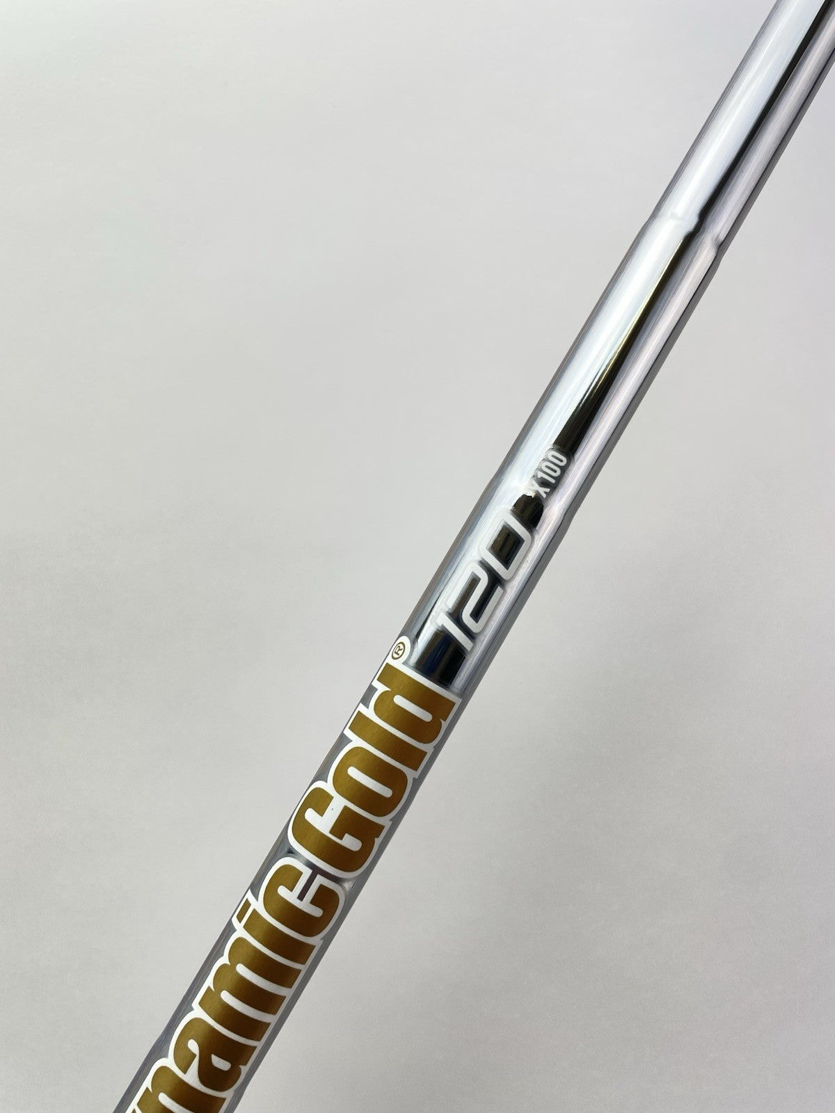 Dynamic Gold 120 X100 Iron Shaft Extra Stiff Steel 35.25” /0.355 Tapered /274595