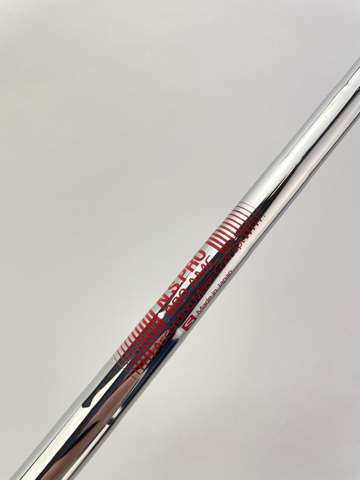 Nippon AMC 880 Iron Shaft Stiff Flex Steel 35.5 /0.355 Tapered /287124