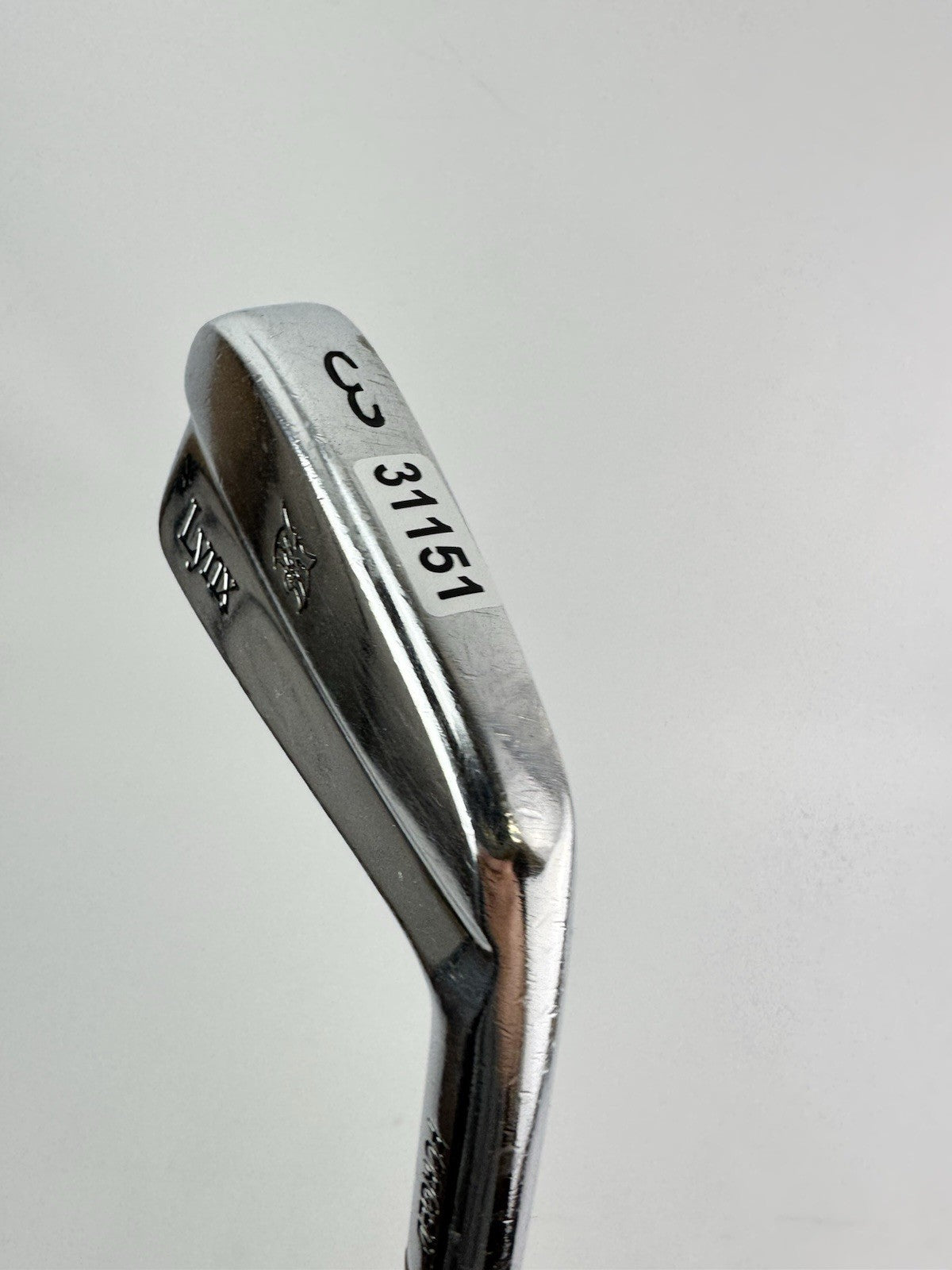 Lynx Forged 3 Iron Tour Blade KBS Tour Stiff Steel +1/2” /Right /New Grip /3115115