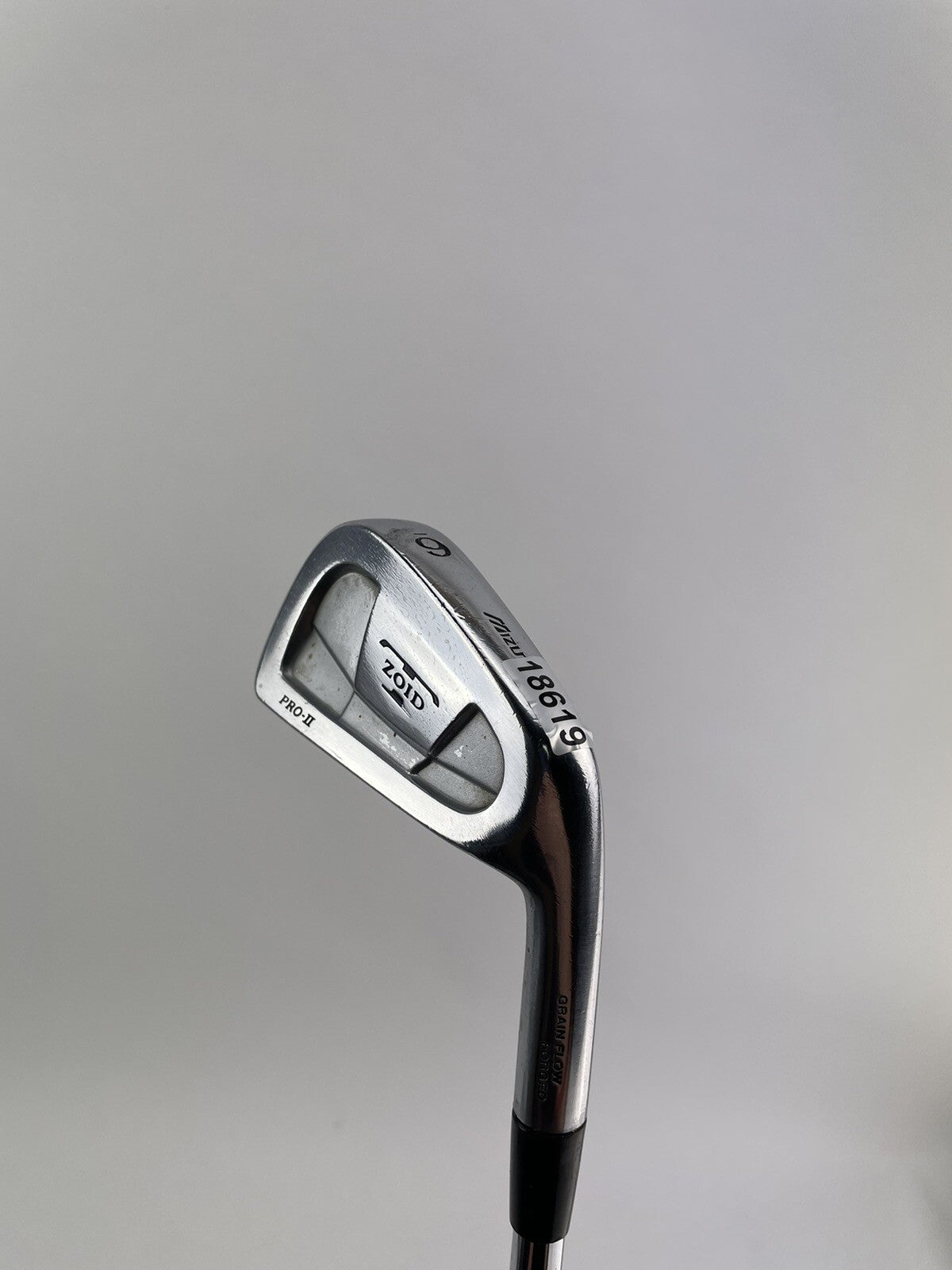 Mizuno T-Zoid 6 Iron Pro-II S300 Stiff Flex Steel /Right Handed /New Grip /1861917