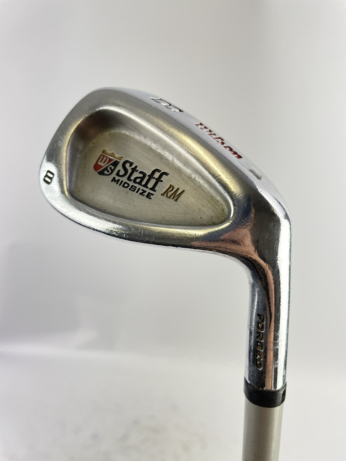 Wilson Staff Golf Mens 8 Iron Midsize RM Forged Regular Graphite /New Grip /43620
