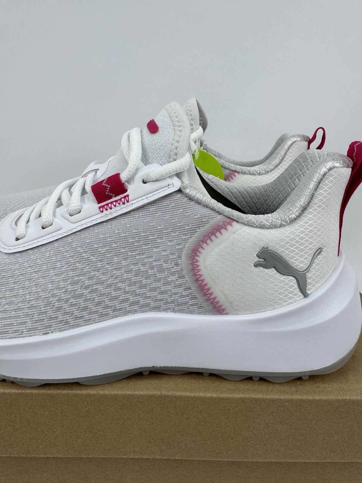 Puma Fusion Crush Sport Women's Trainers Size UK 6 White Rose Breathable/321481