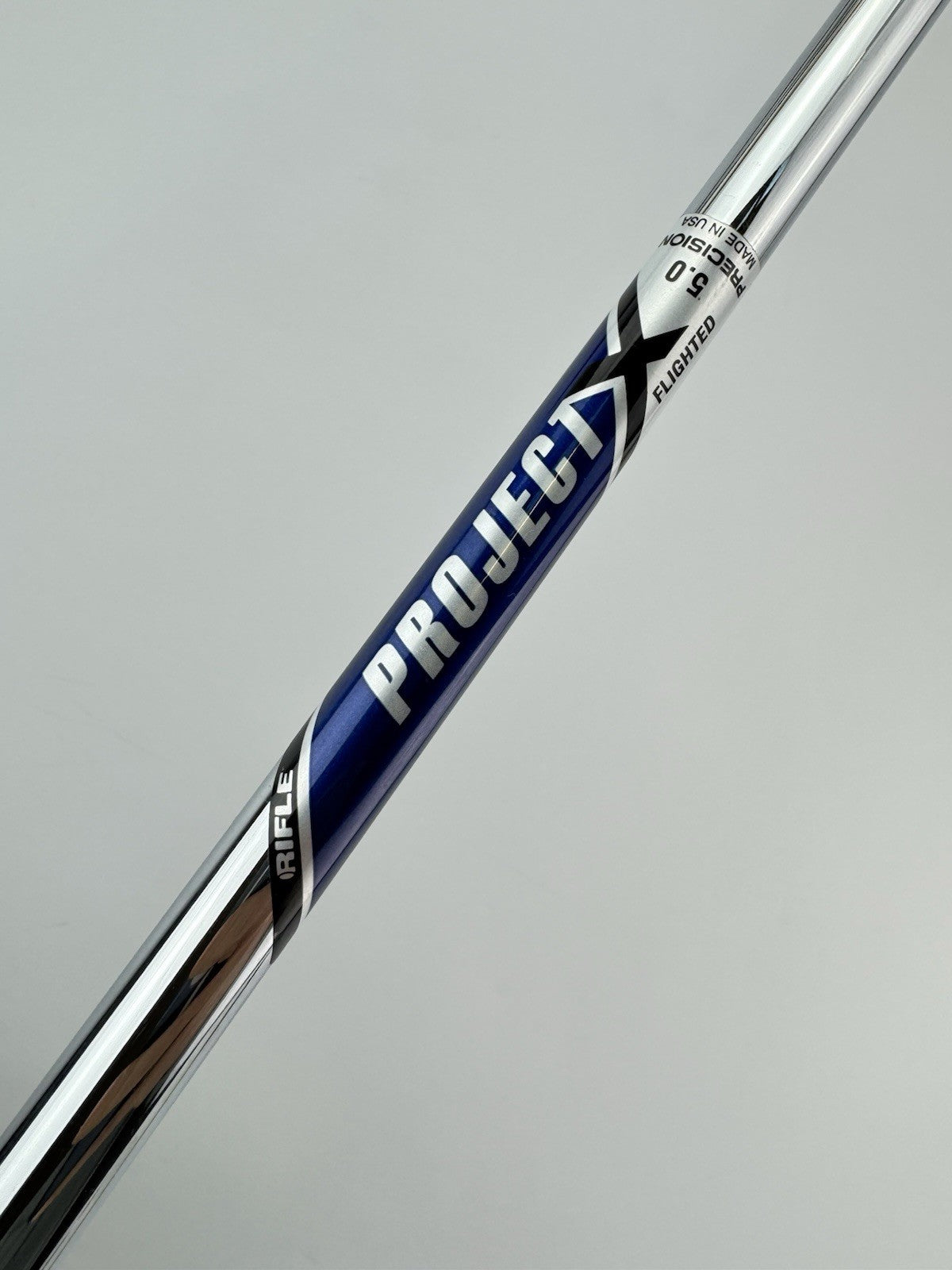 Project X Iron Shaft 5.0 Regular Flex Steel Flighted 40.5” /New /309050