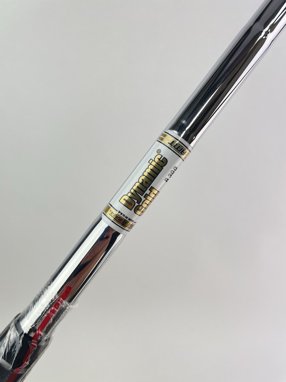 Dynamic Gold AMT Iron Shaft R300 Regular Steel 35.5" /0.355 Tapered /188213