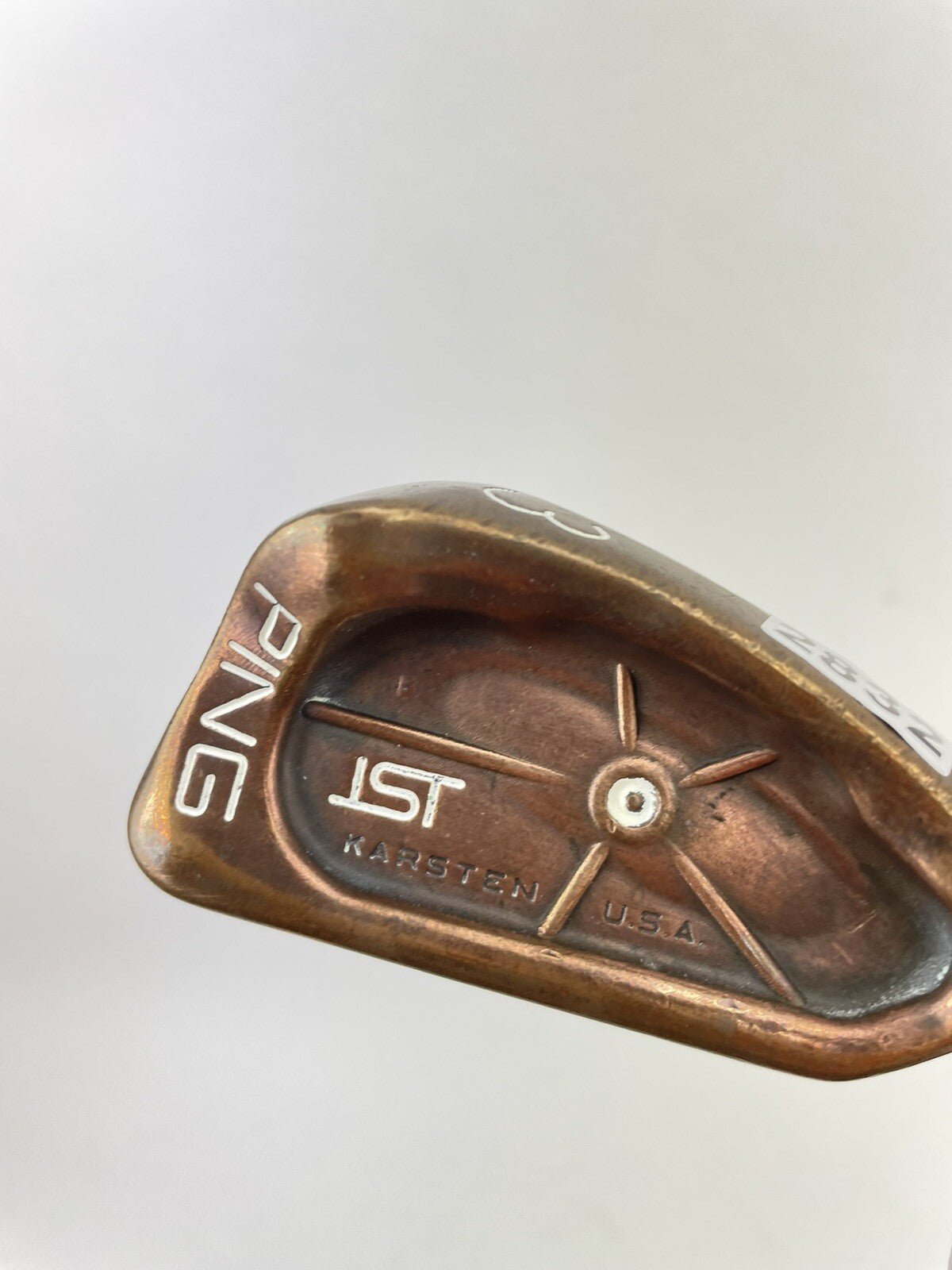 Ping ISI 3 Iron Becu White Dot X Flex Graphite +1/2" /Right Hand /New Grip /28323
