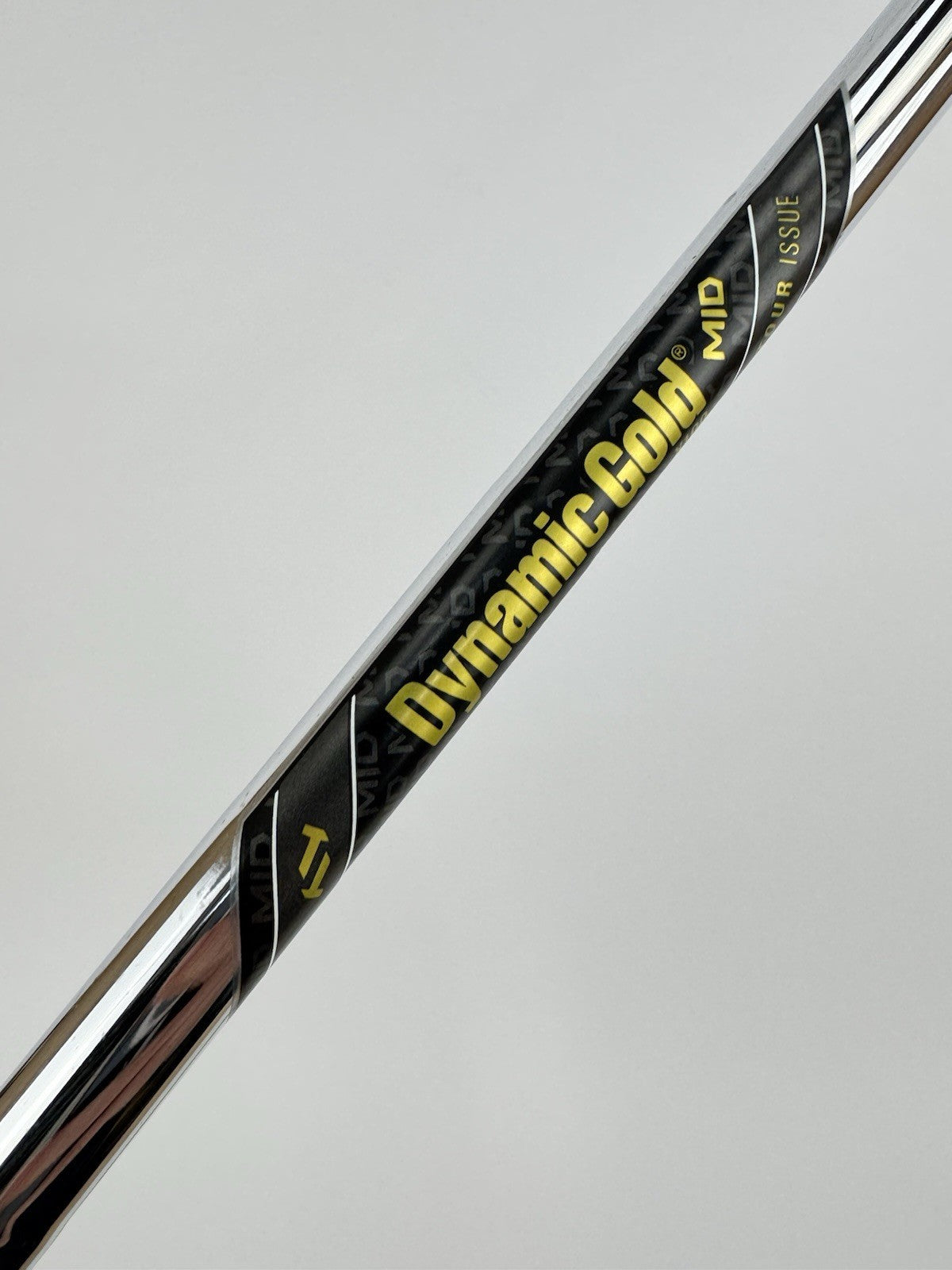 Dynamic Gold 115 Iron Shaft Mid X100 X Flex Steel Pured 36” /0.355 Tapered/326212