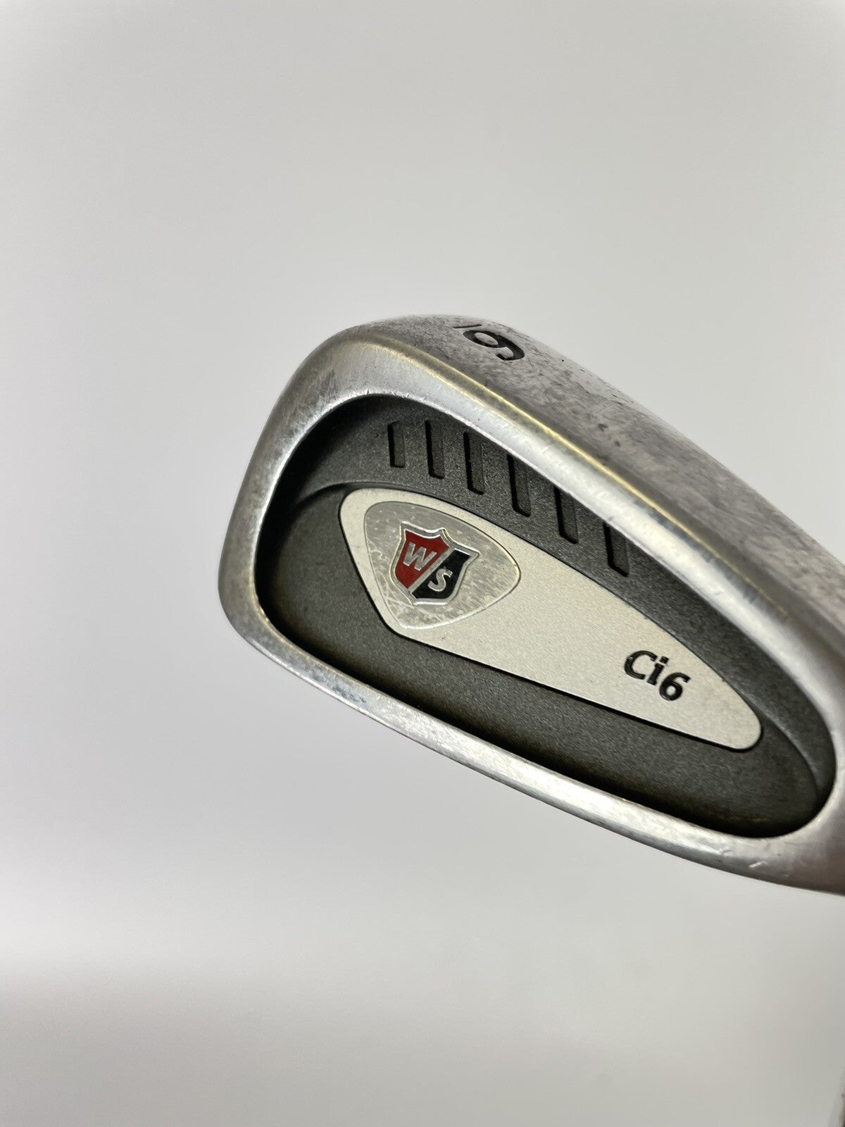 Wilson Staff Ci6 6 Iron +1/2” Regular Steel /1* Flat /New Grip /07131