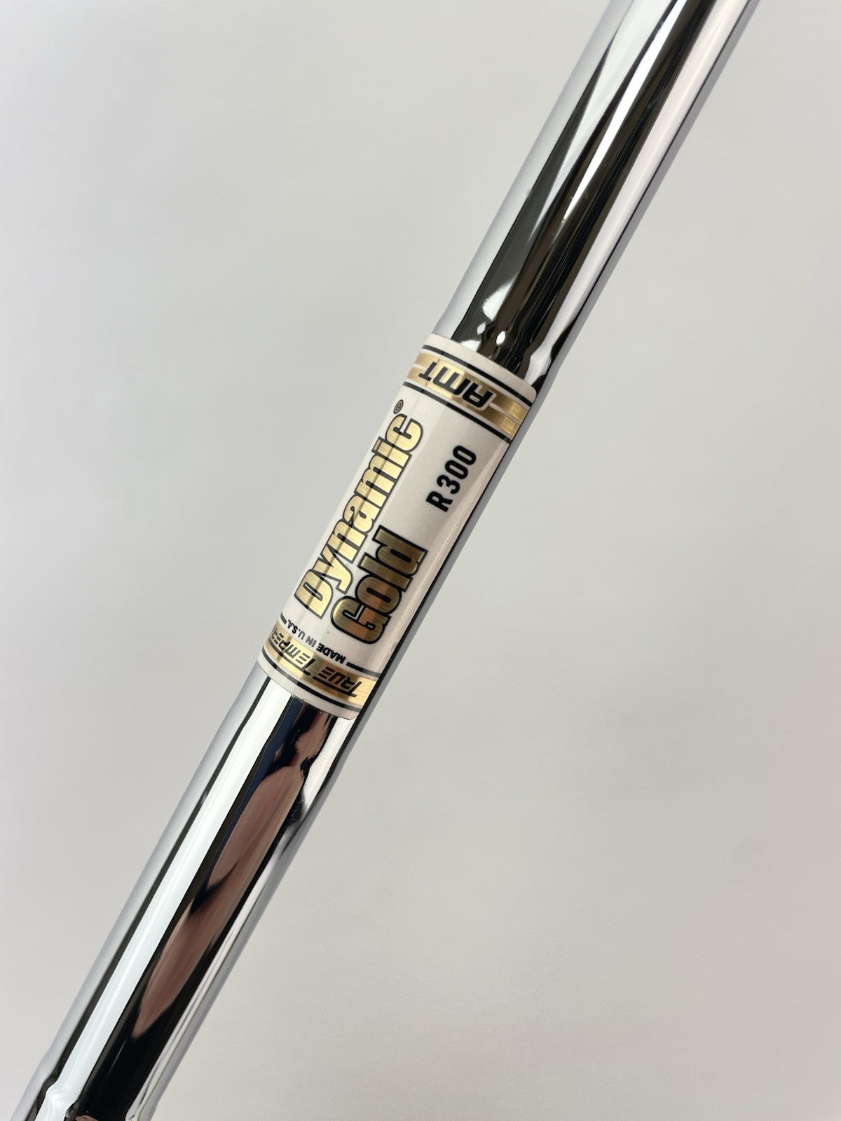 Dynamic Gold AMT Iron Shaft Regular Flex Steel 35 /0.355 Tapered /254253