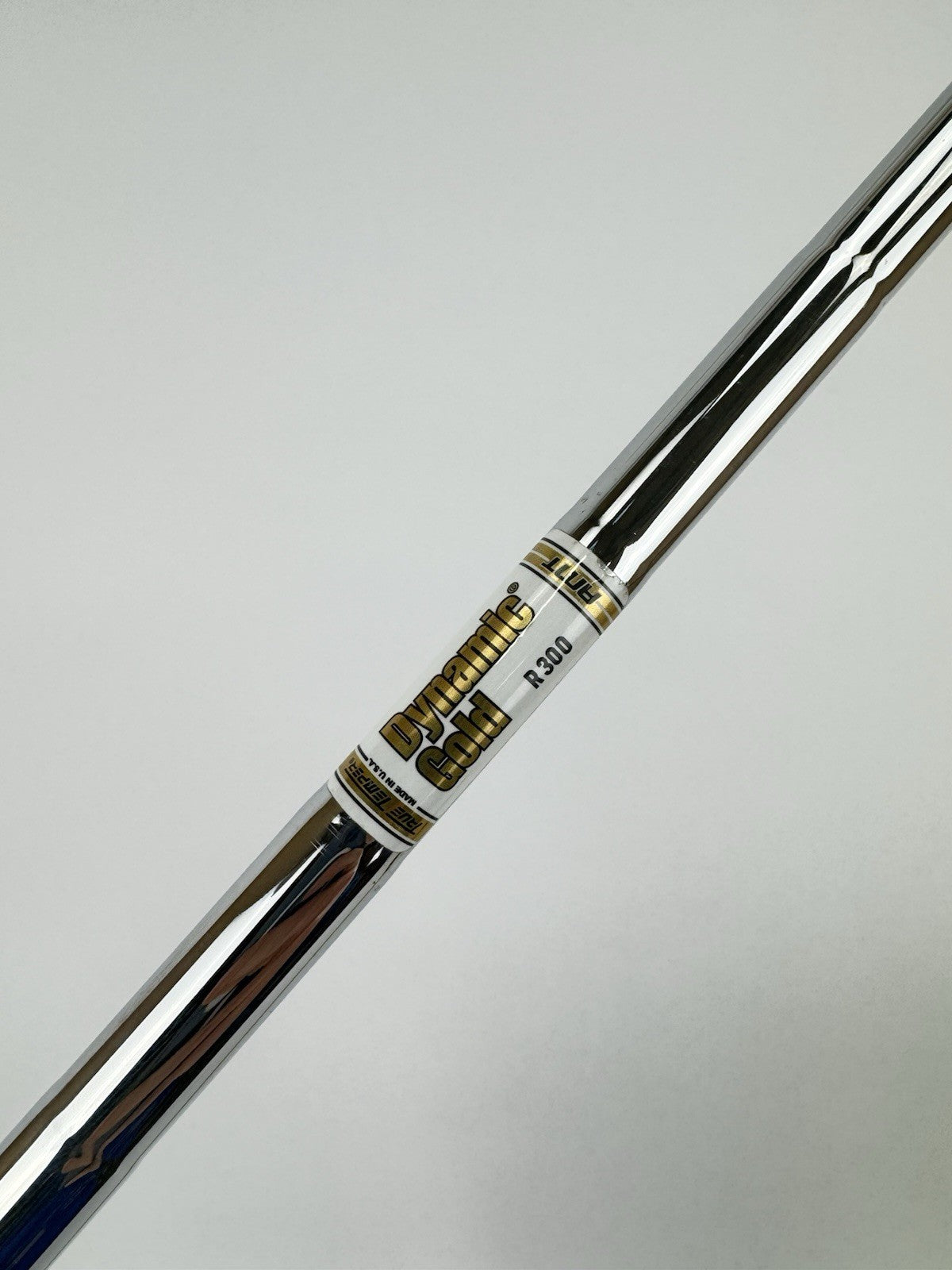 Dynamic Gold AMT Iron Shaft R300 Regular Flex Steel 35.5 /0.355 Tapered /318820