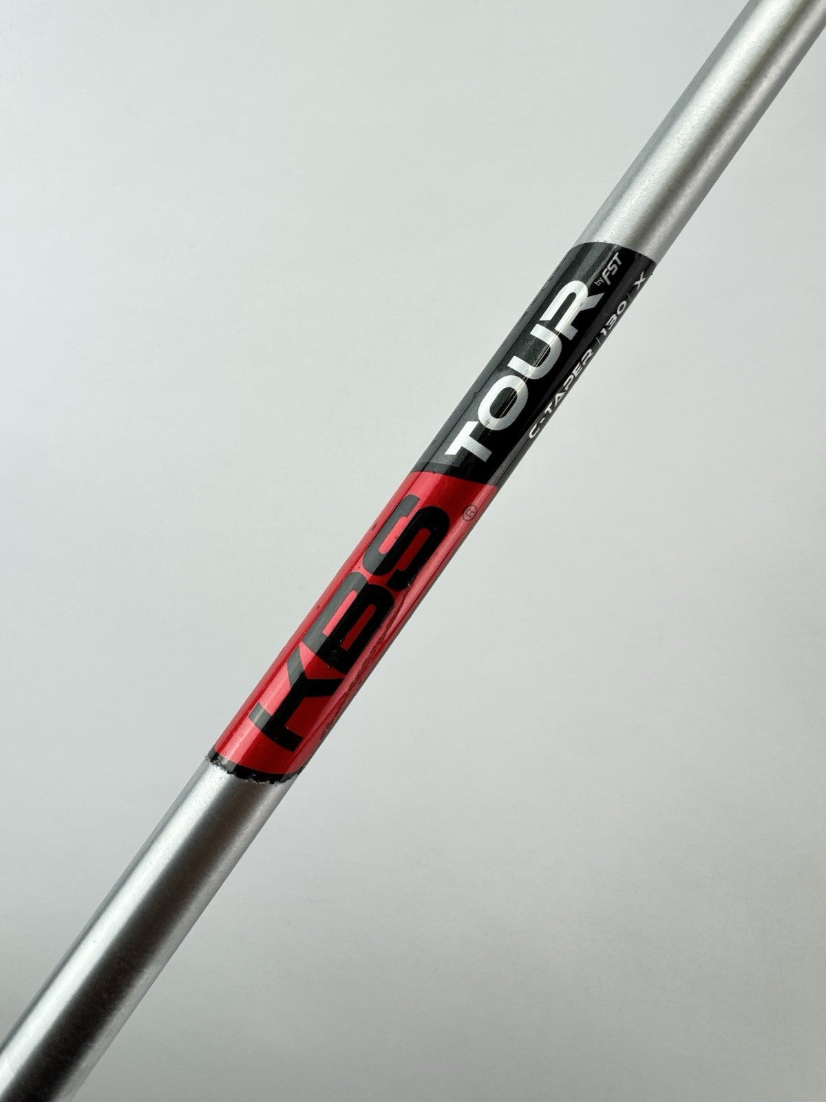 KBS C-Taper 130 Iron Shaft Extra Stiff Flex Steel 36” /0.355 Tapered /255700