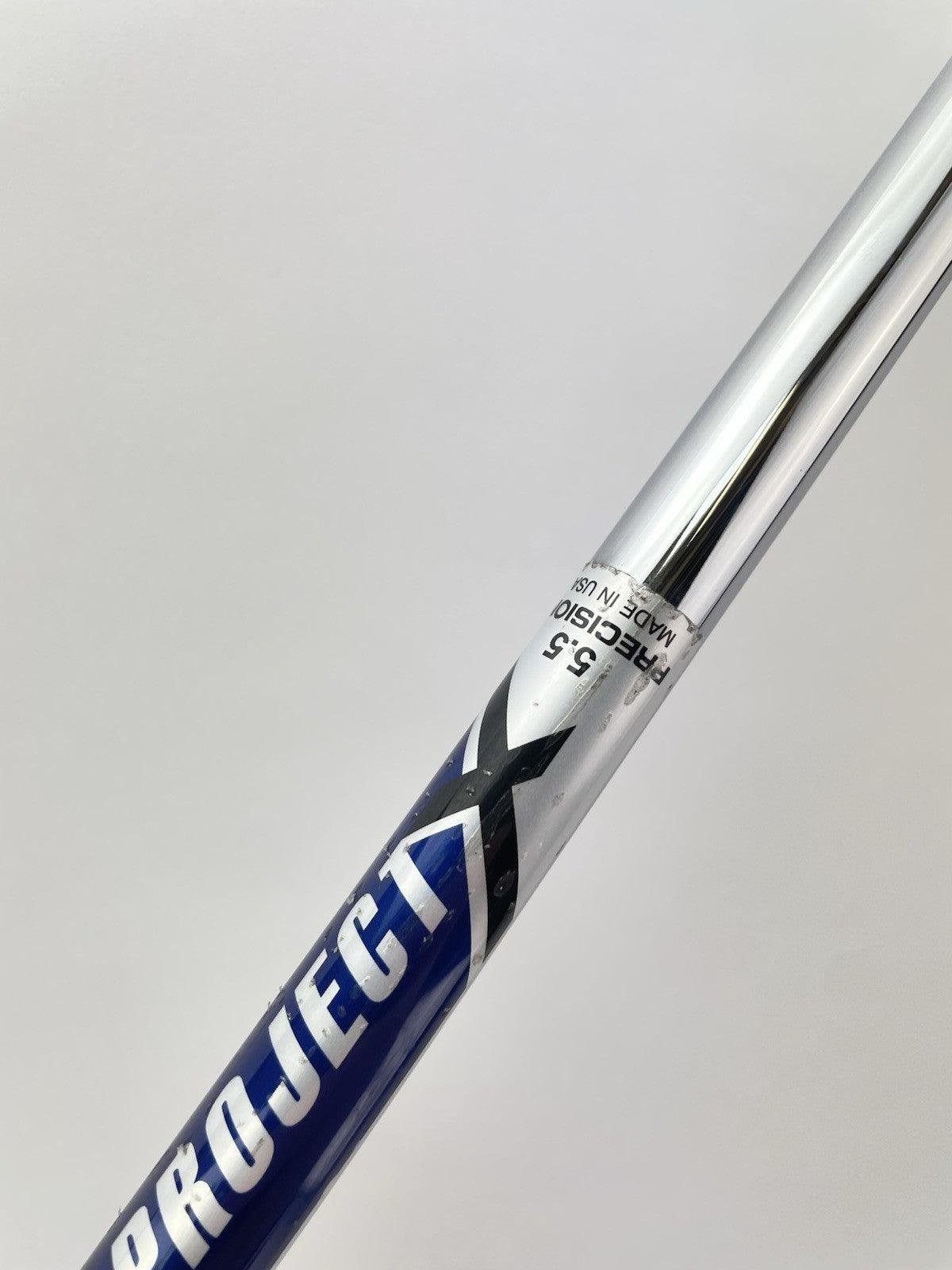 Project X 5.5 Iron Shaft Regular Flex Steel 36” /0.355 Tapered /273426