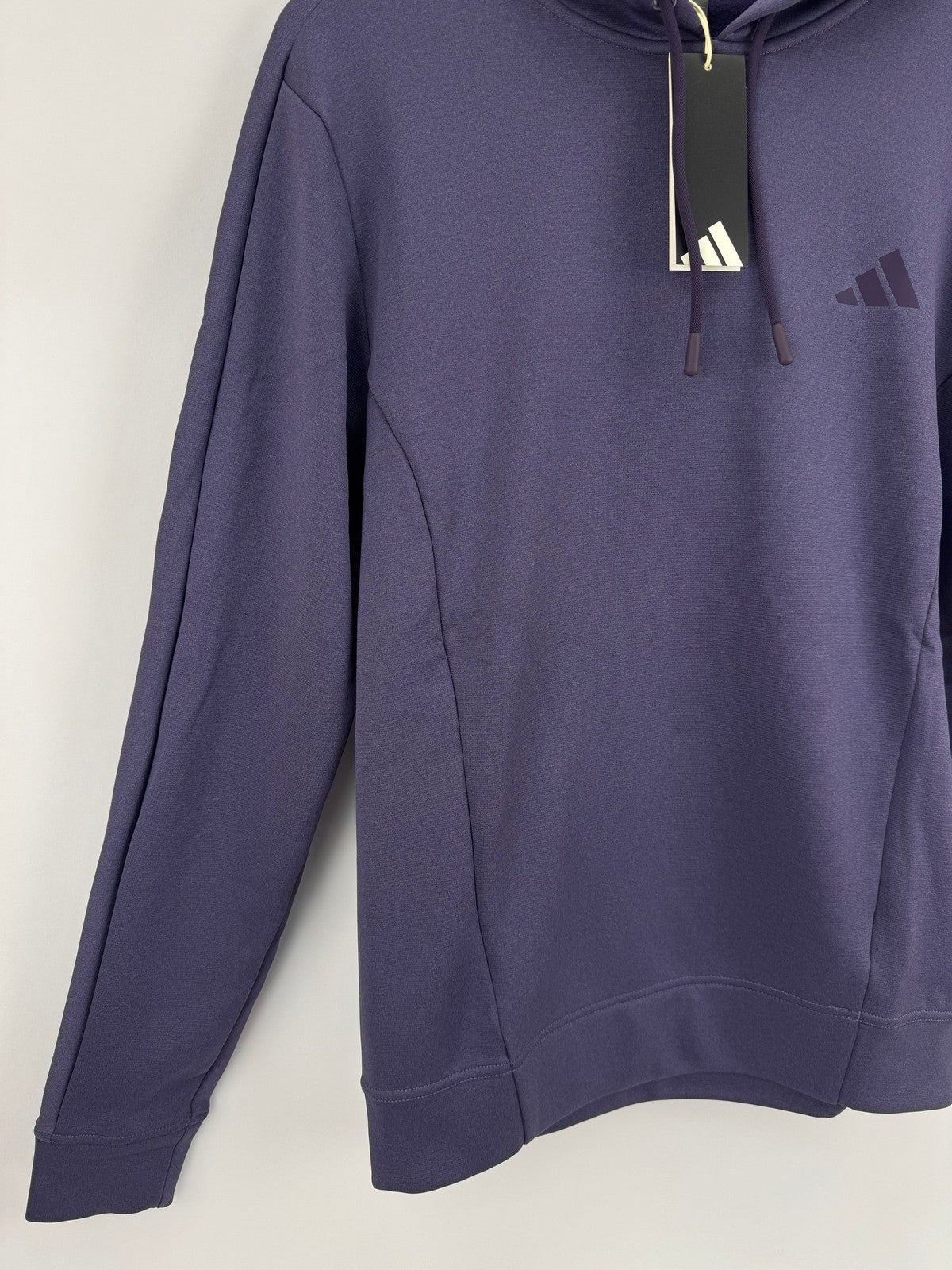 Adidas Hoodie Men's Purple Activewear Size Small Fleece Lined/327223