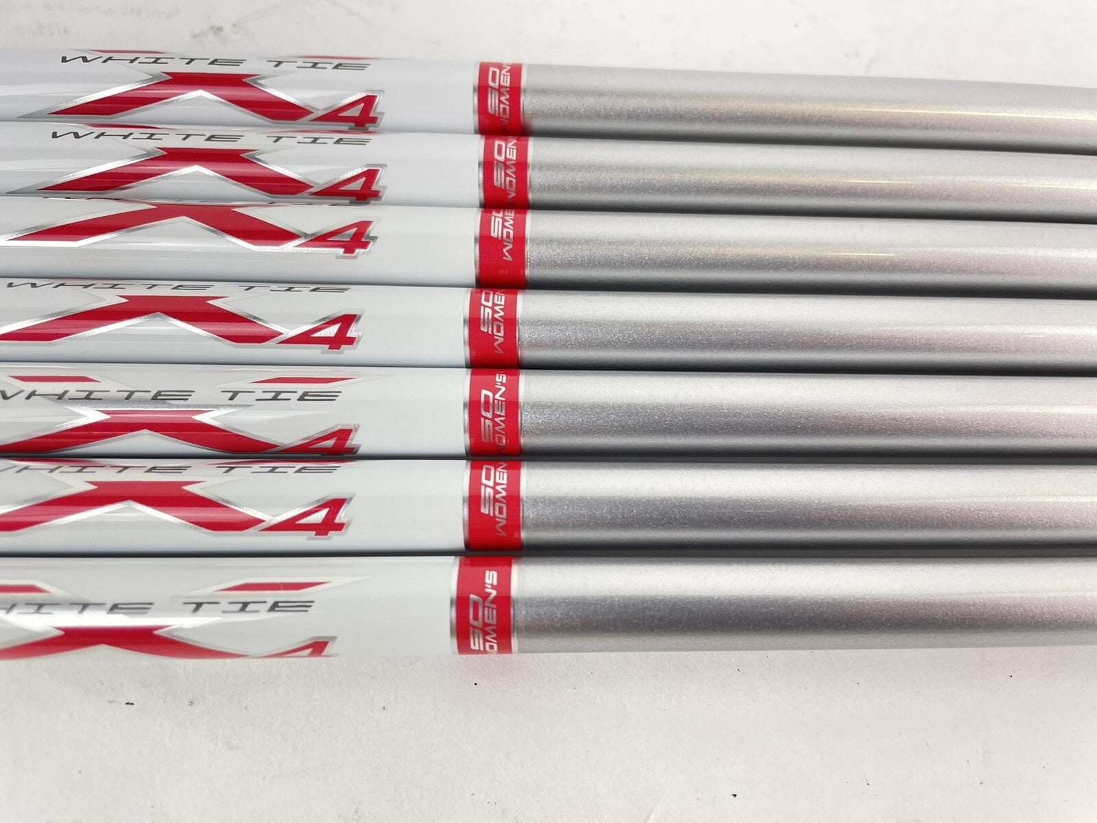 Matrix White Tie Womens Iron Shaft Set (7) X4 Womens Graphite 42” New /0.3703