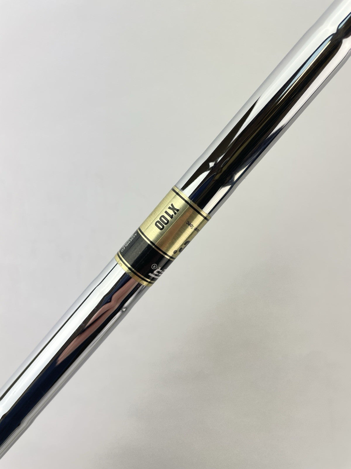 Dynamic Gold X100 Iron Shaft Extra Stiff Flex Steel 35.75 /0.355 Tapered /244608