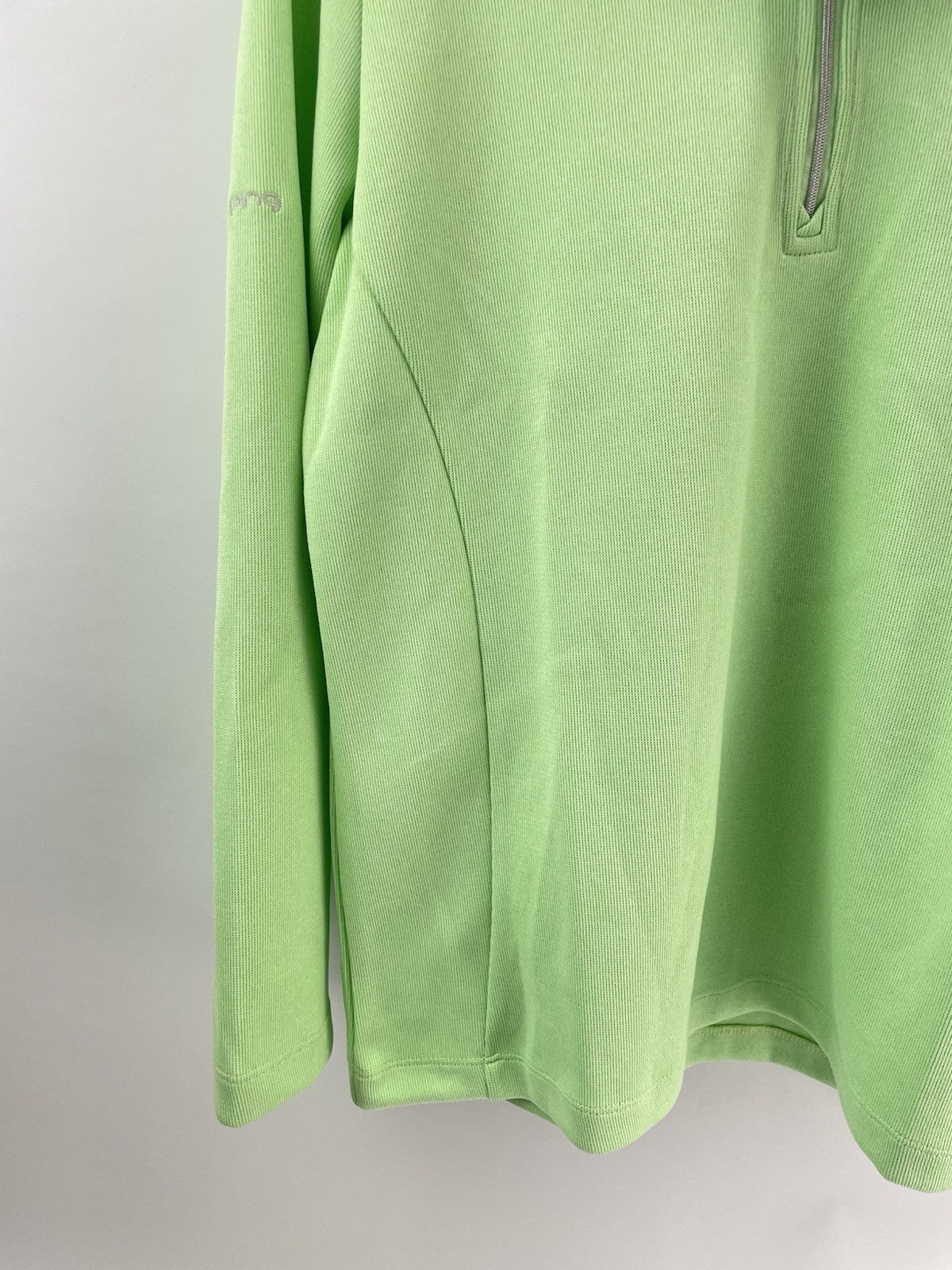 Ping Golf Ladies Pullover Lyla Size UK 16 1/2 Zip /Green /New /280981