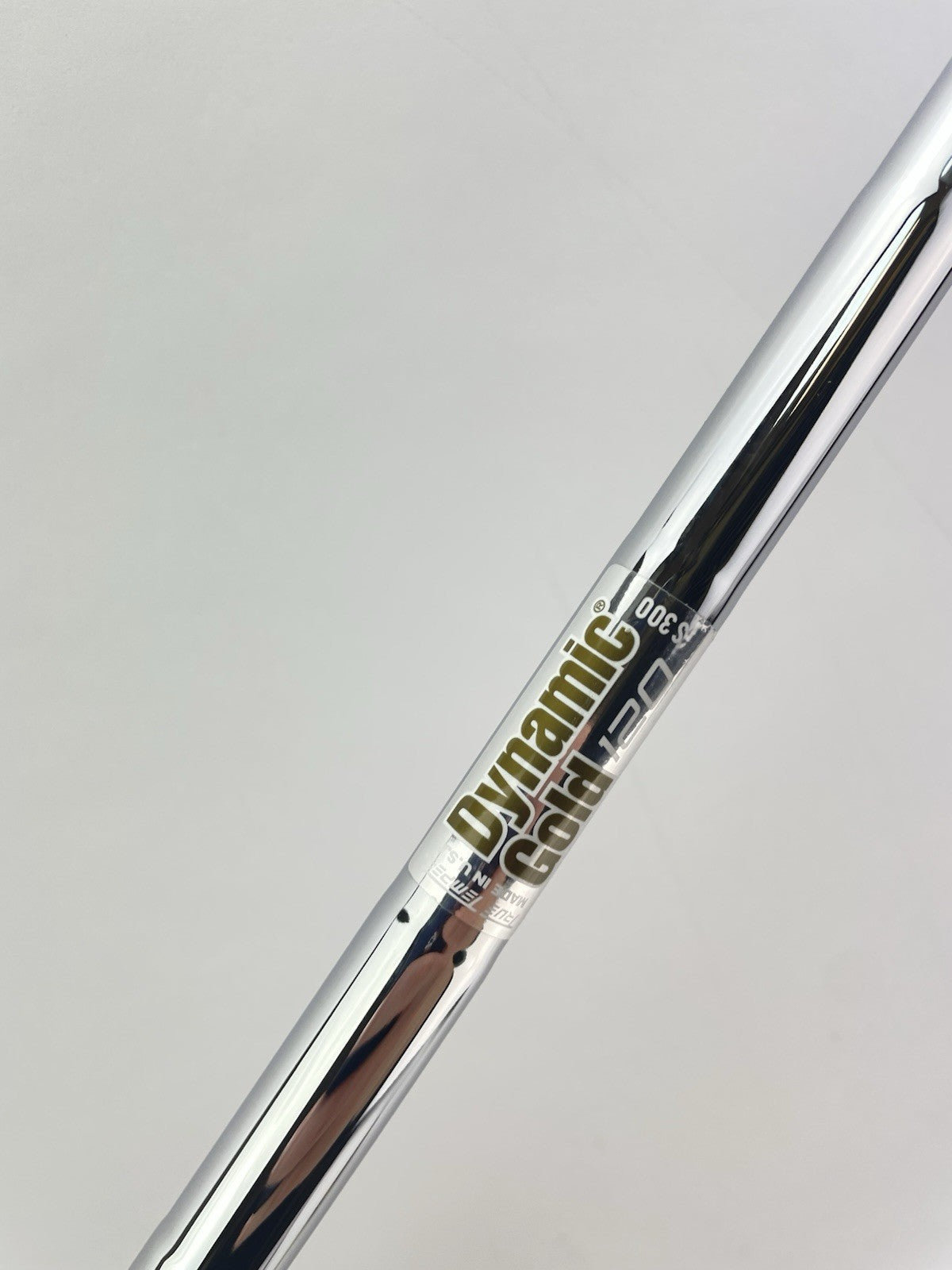 Dynamic Gold 120 Iron Shaft S300 Stiff Flex Steel 35.25” /0.355 Tapered /270993