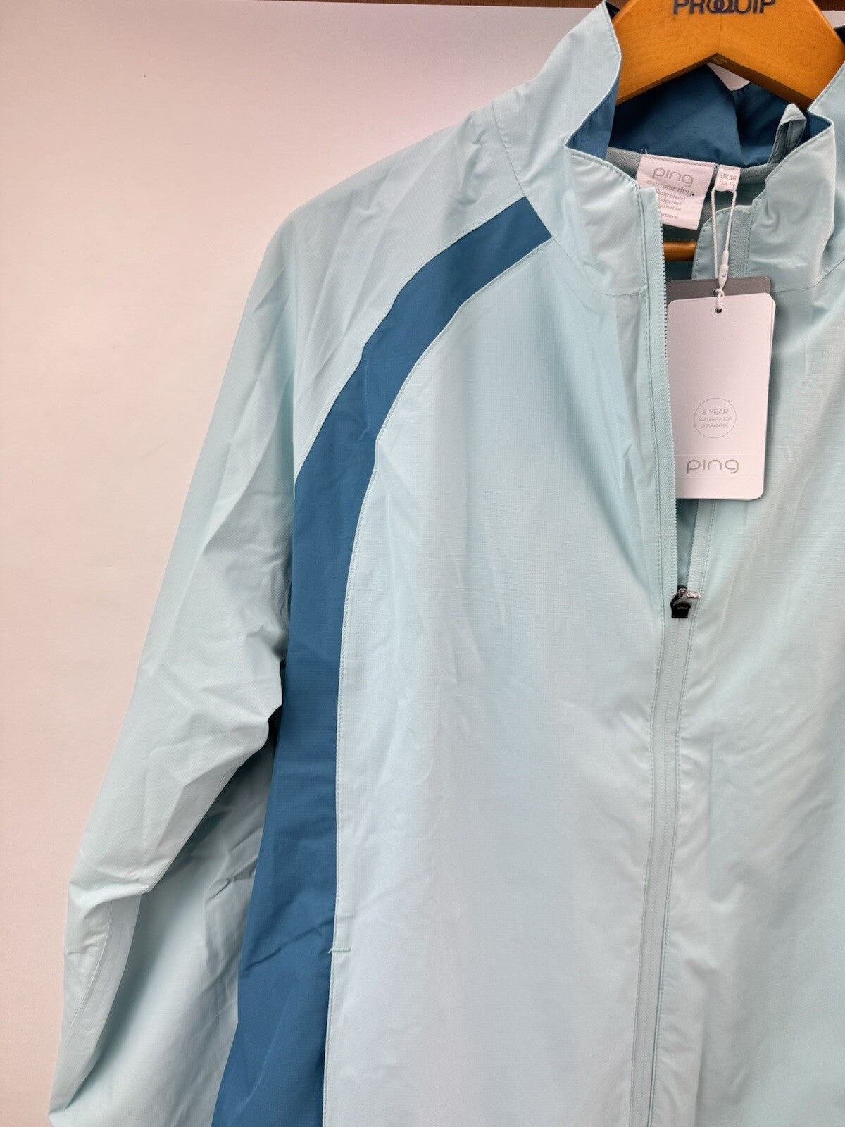 Ping Womens Waterproof Golf Jacket Freda UK 16 /Full Zip /New /208382