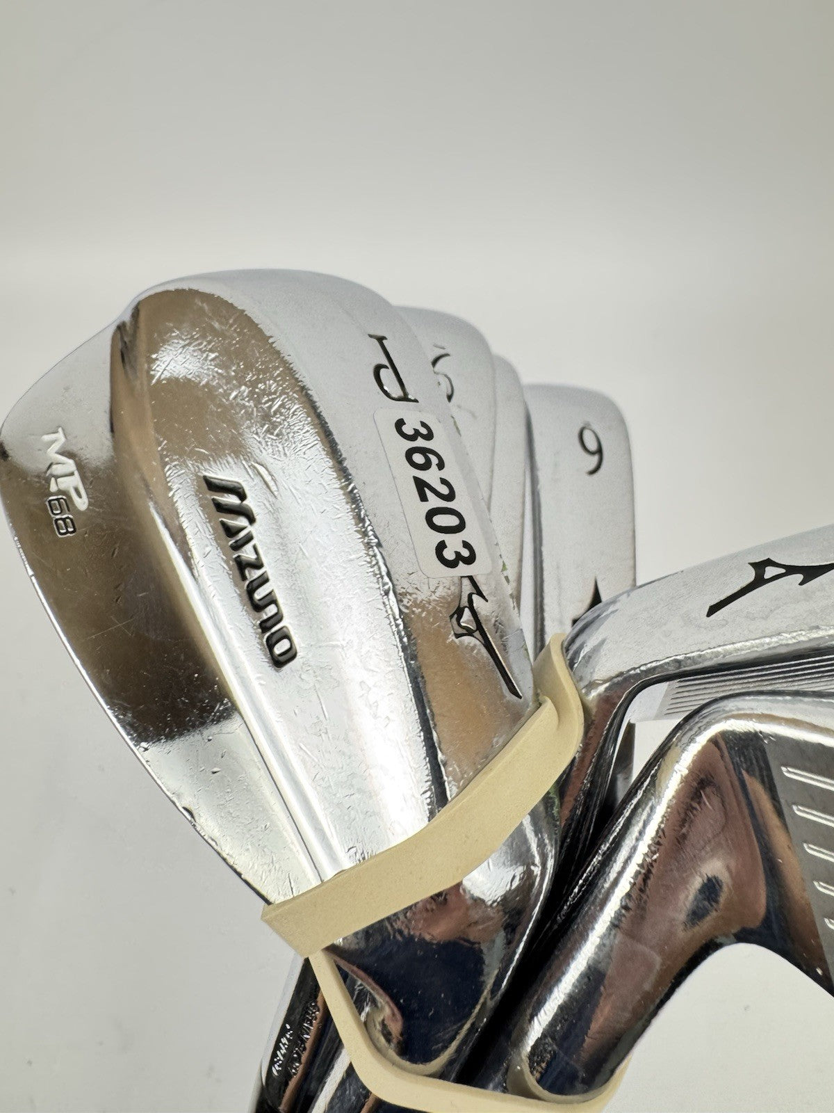 Mizuno MP68 Irons 4-PW Forged Project X 6.5 X Flex Steel -1/2” /New Grips /3620317