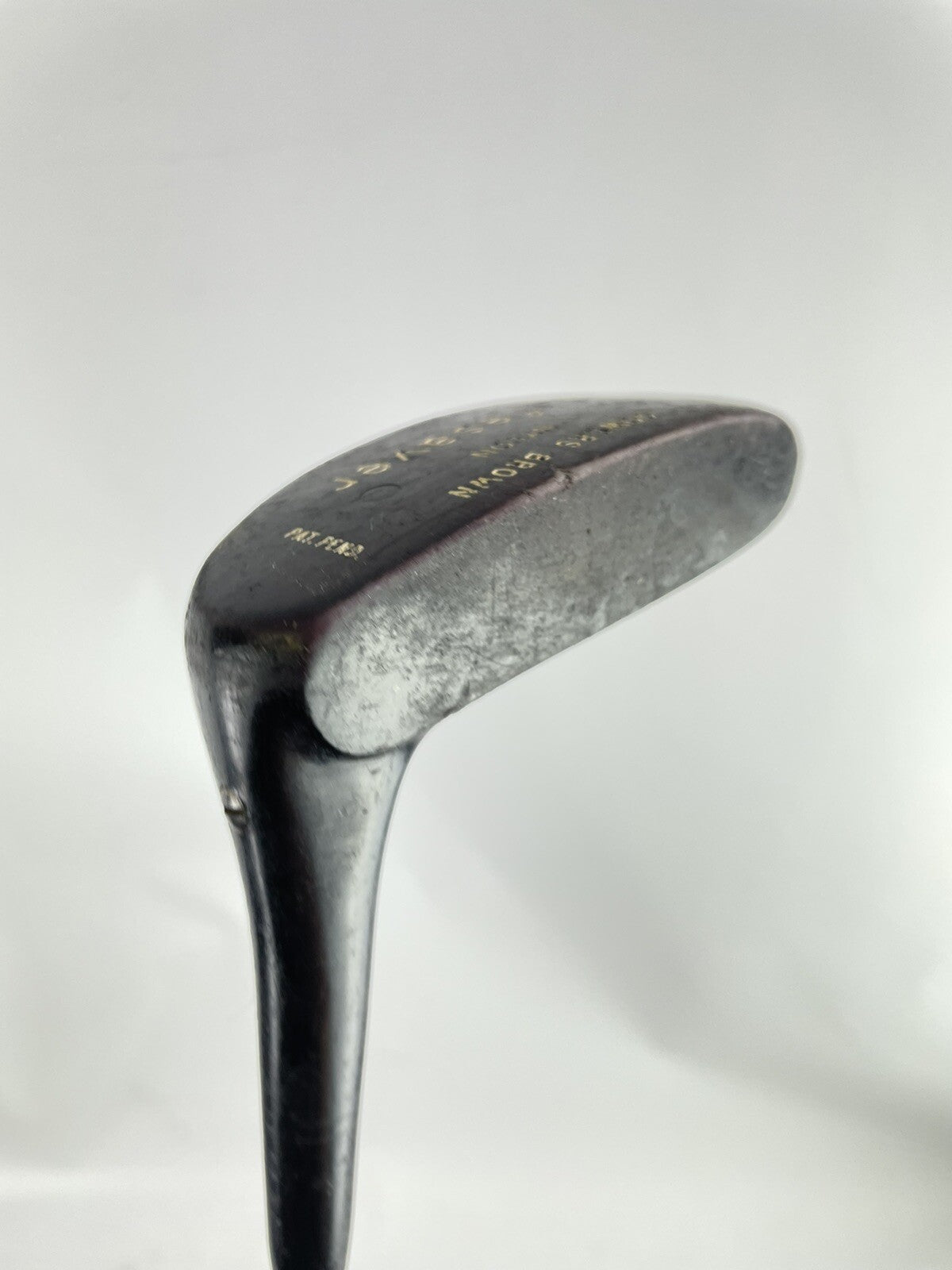 Gowers Brown Nylon Putter 35” Lifesaver Heel Shafted Steel /New Grip /84966