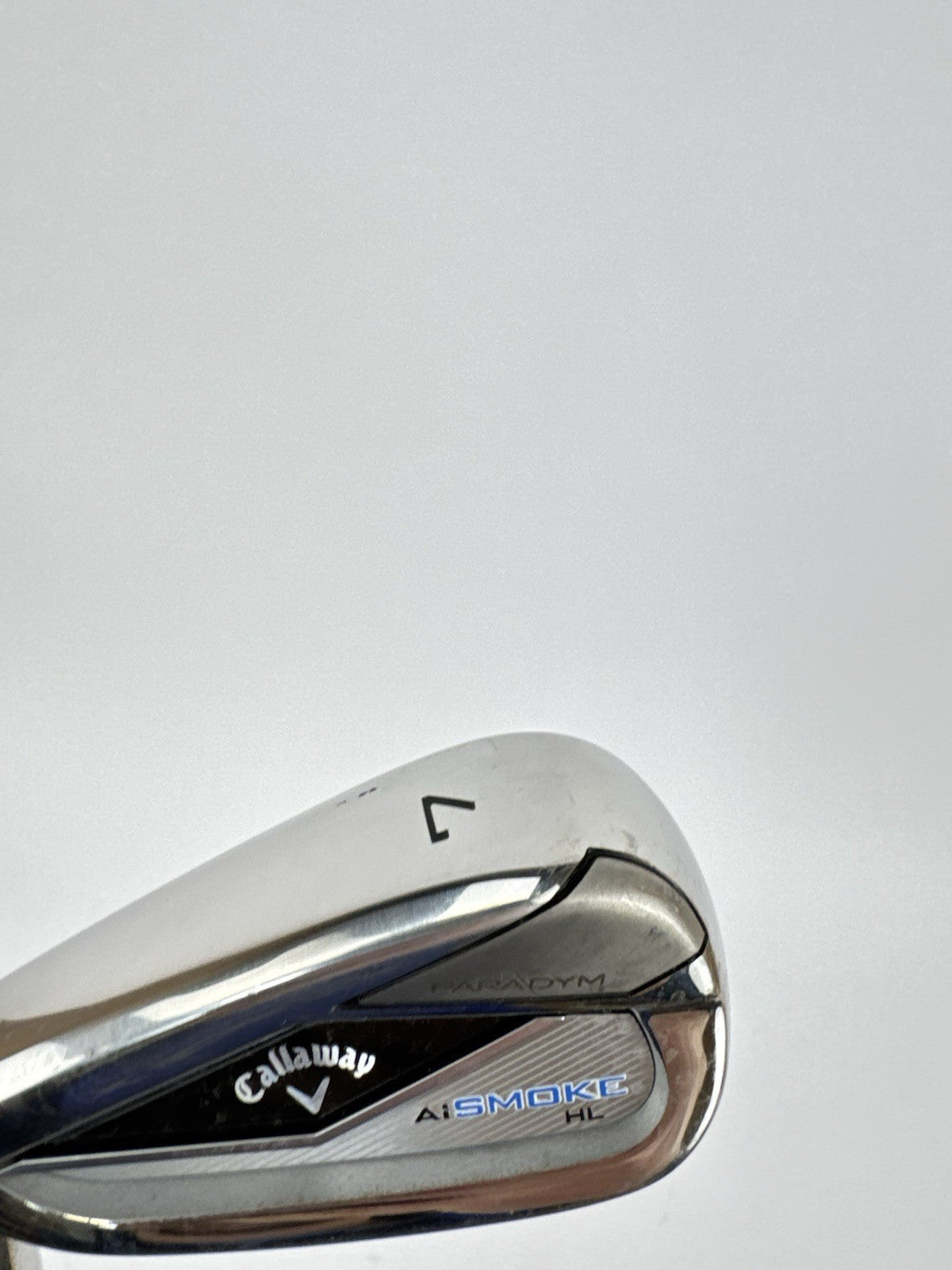 Callaway Paradym AI Smoke 7 Iron HL Cypher Ladies Graphite /Left /Demo /332114