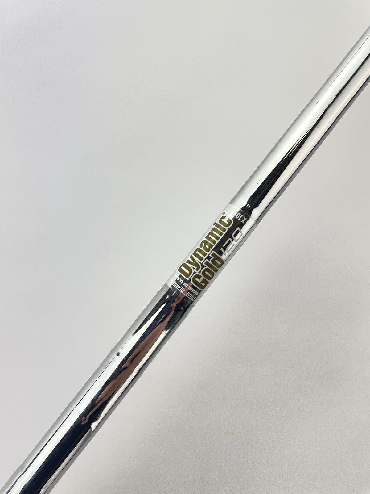 Dynamic Gold 120 Iron Shaft X Flex Steel 35.75 /0.355 Tapered /282090