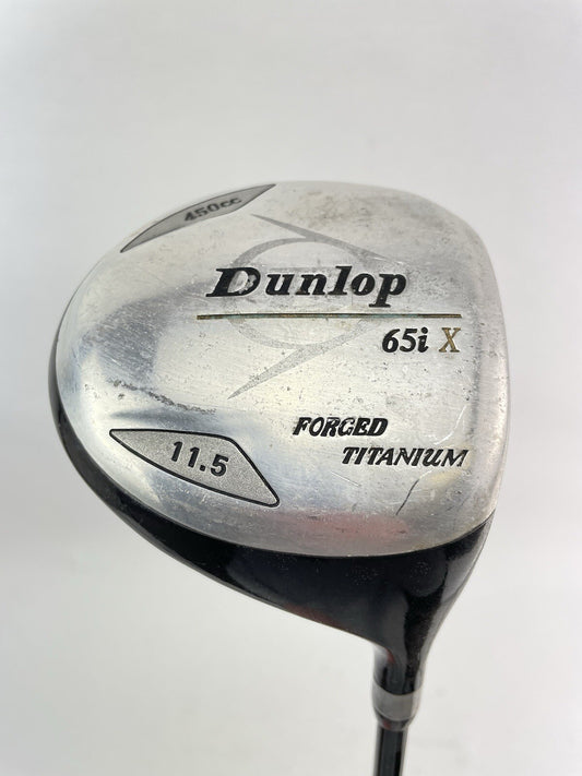 Dunlop Golf Driver 11.5* 65i Stiff Flex Graphite /Right /New Mid Grip /213030