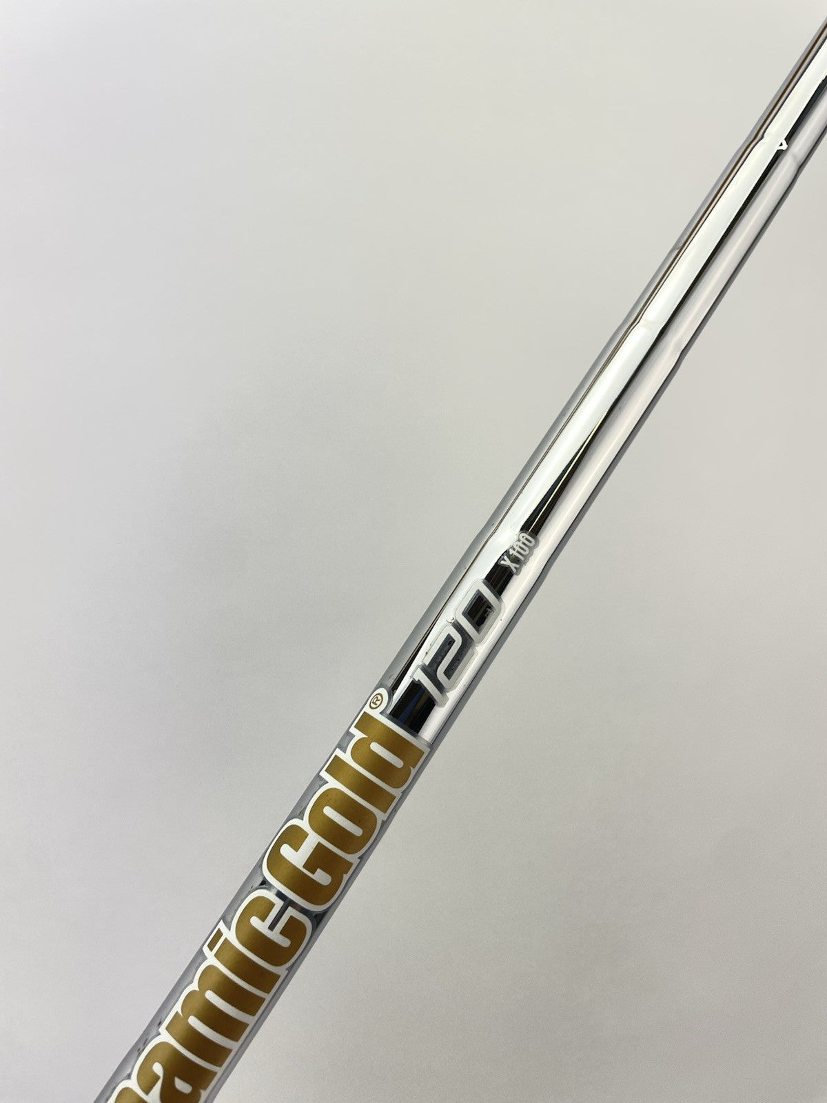 Dynamic Gold 120 Iron Shaft X100 X Flex Steel 35.5” /0.355 Tapered /299196