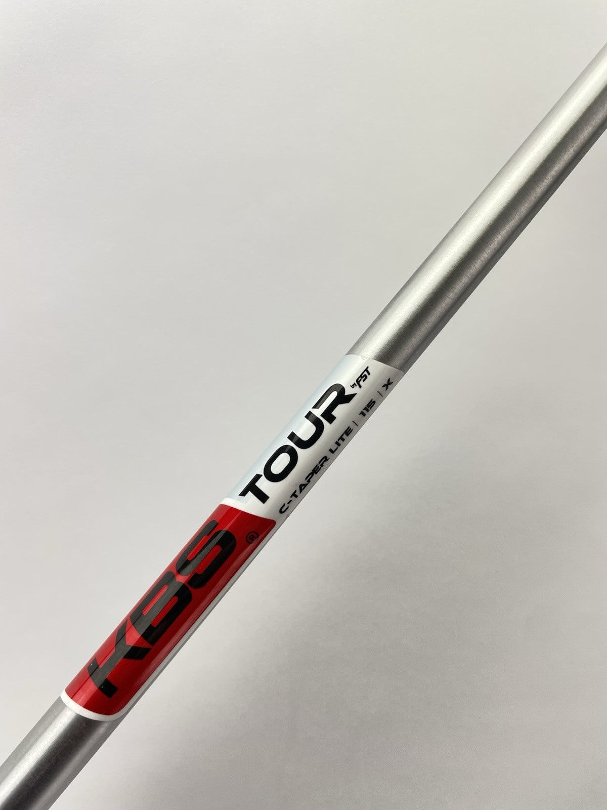 KBS Tour C-Taper Lite Iron Shaft 115 X Flex Steel 35” /0.355 Tapered /281613