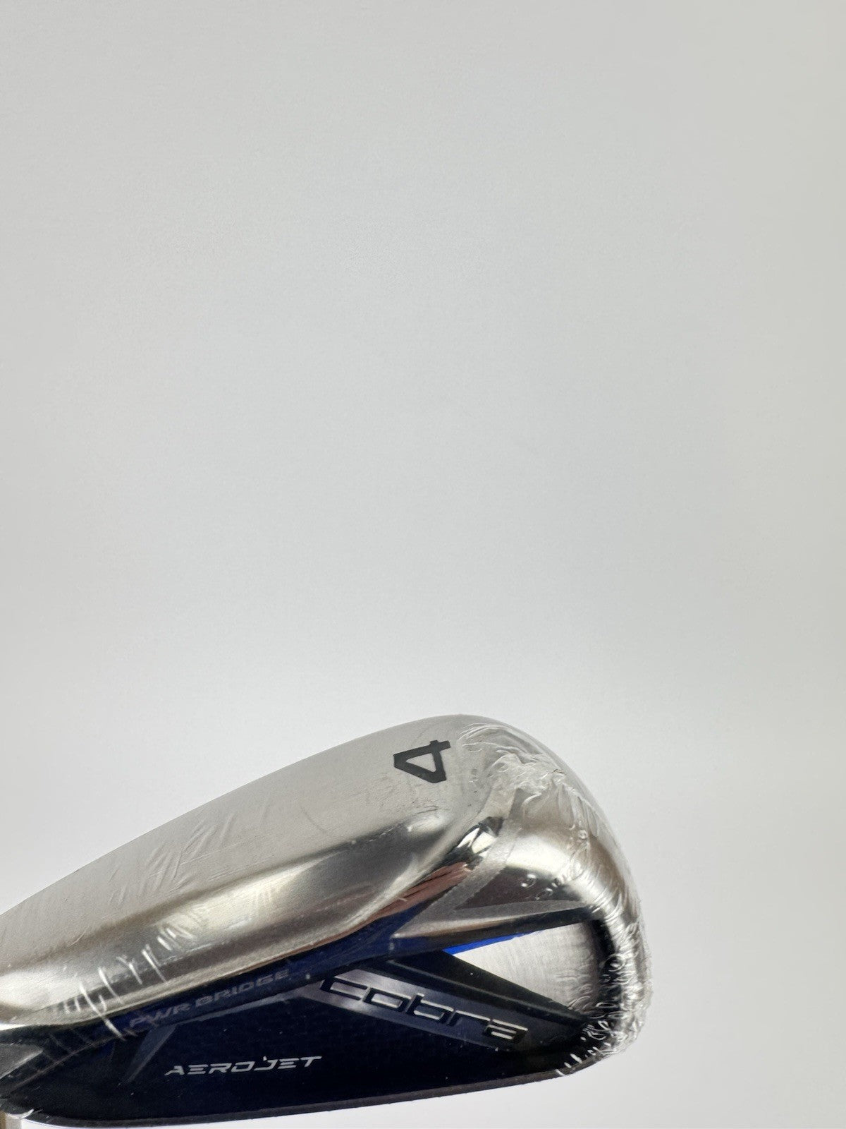 Cobra Aerojet 4 Iron Left Handed 18.5* KBS Tour Regular Flex Steel /New /326554
