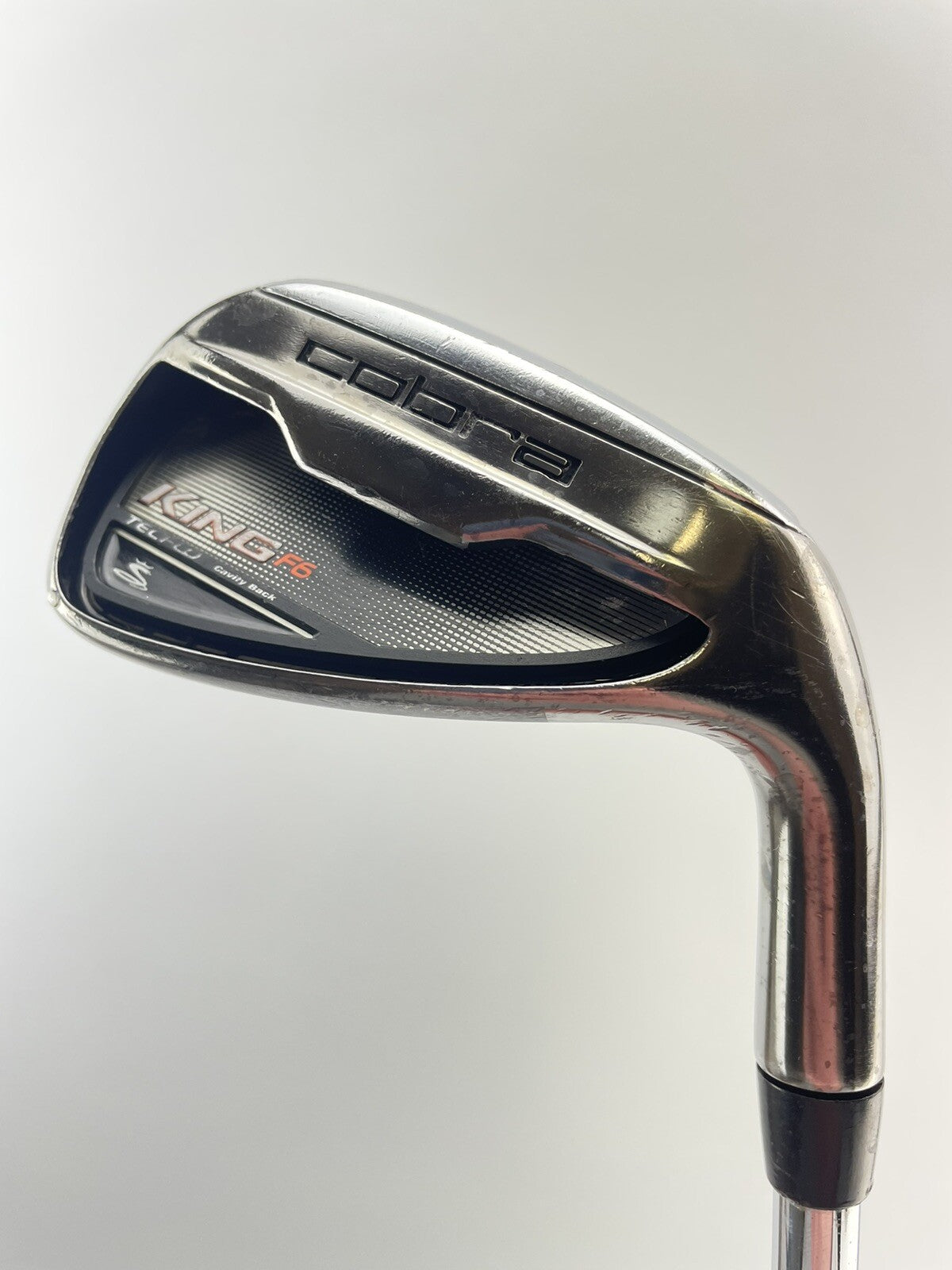 King Cobra F6 9 Iron Tecflo Regular Flex Steel /Right Handed /New Grip /214631