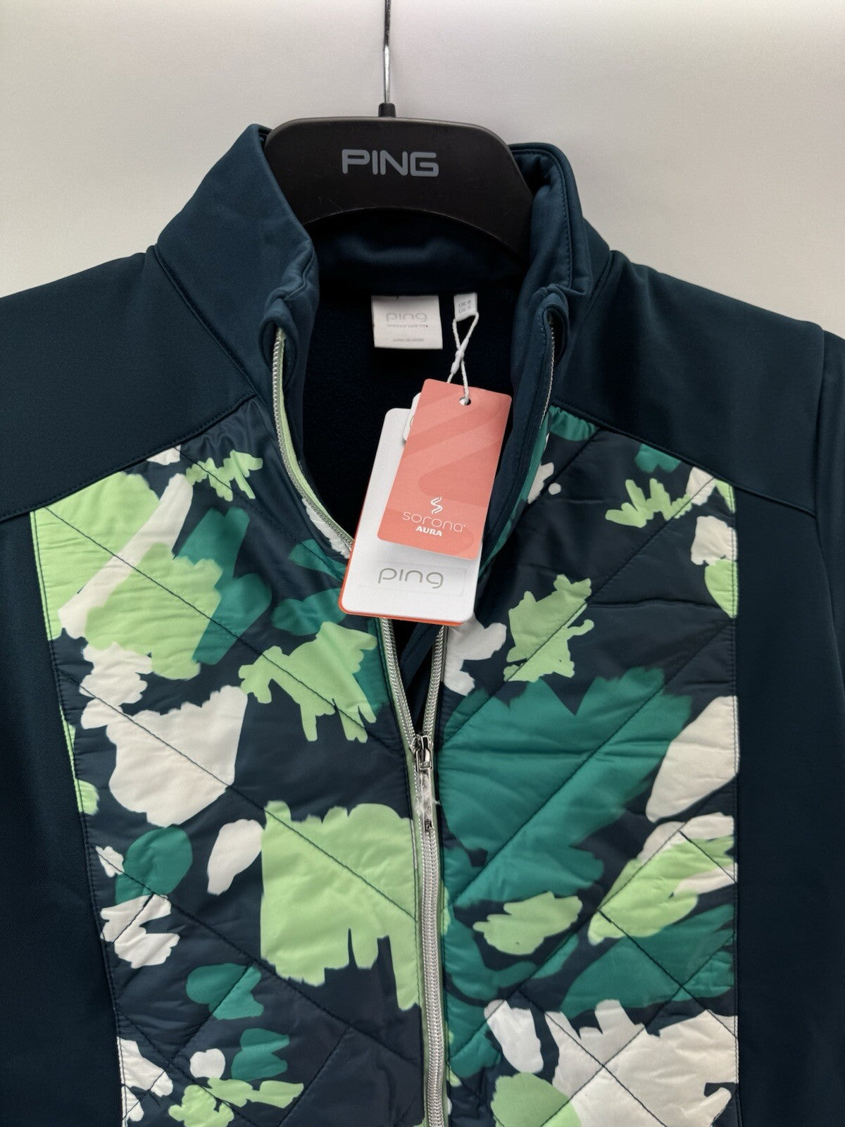 Ping Golf Women’s Jacket Ashlynn Sensorwarm Full Zip UK 8 /New /223533
