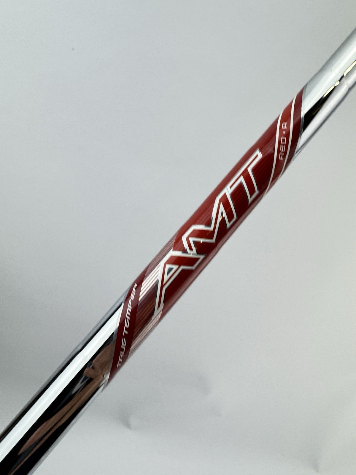 True Temper AMT Red Iron Shaft Regular Flex Steel 34.75” /0.355 Tapered /292402