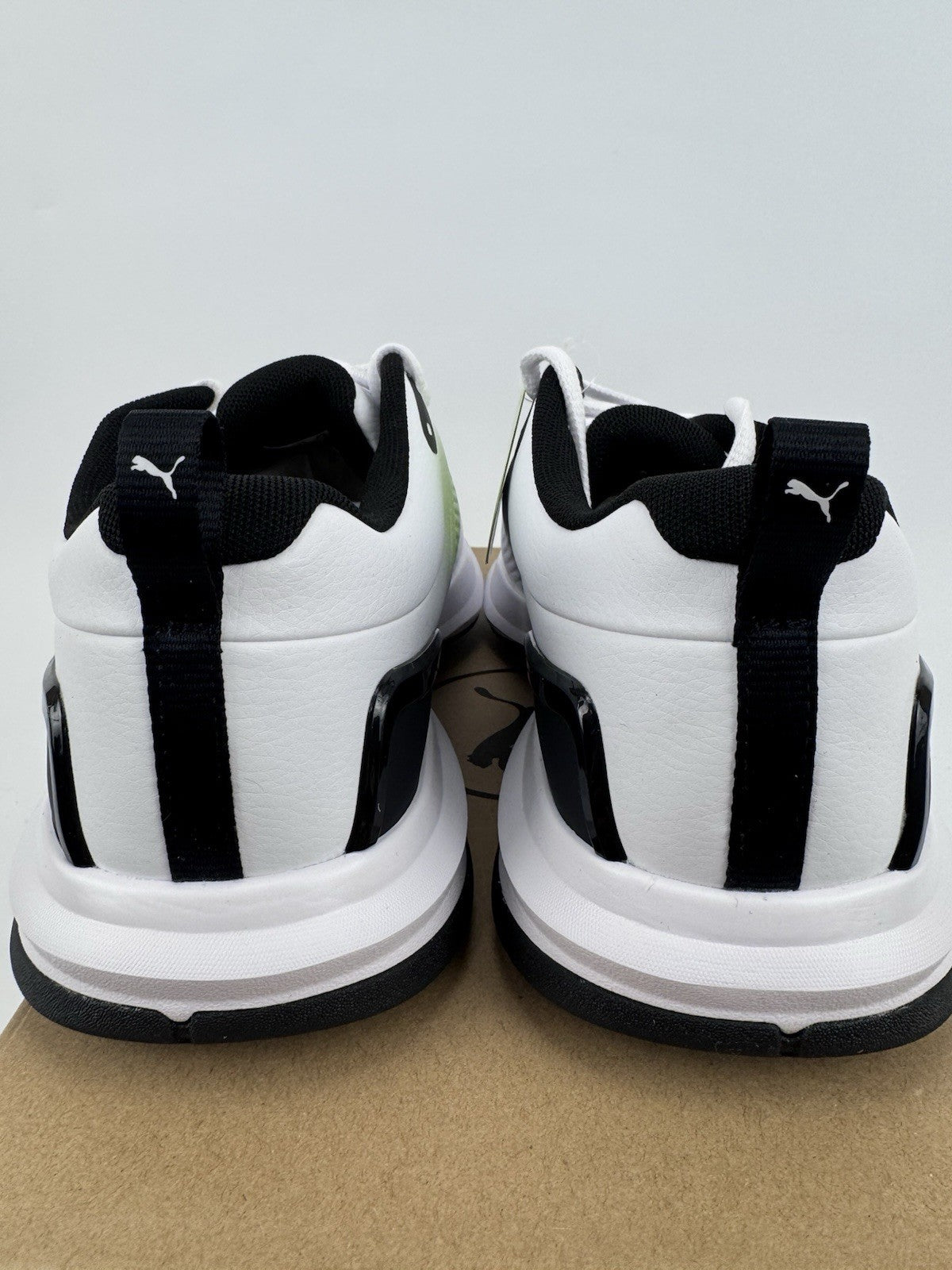 Puma Fusion Foam Fusion Plus Golf Shoes Mens Size UK 7.5 White Black/320766