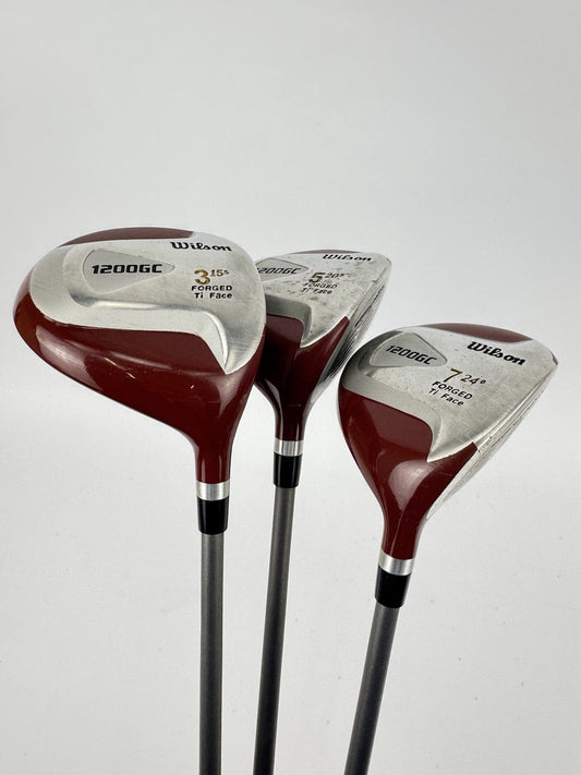 Wilson Ladies Fairway Wood Set 3,5+7 Ladies Graphite /Right Handed /317650